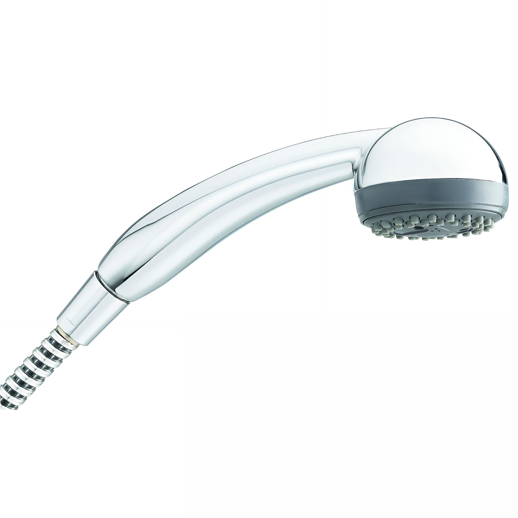 Douchette 2 jets ABS chromé,MUTINE, avec système anti-calcaire