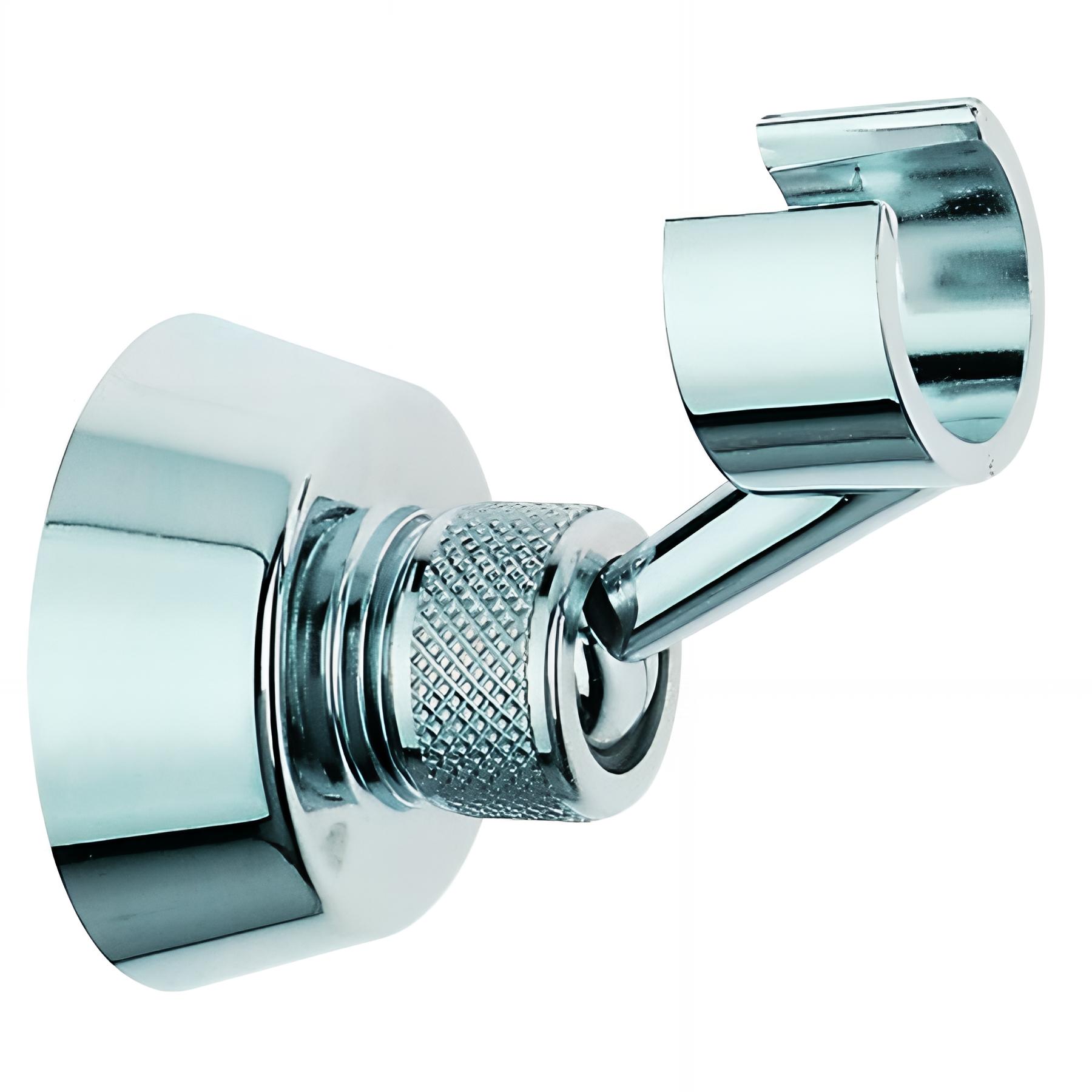 Support mural à rotule ABS chromé pour douchette