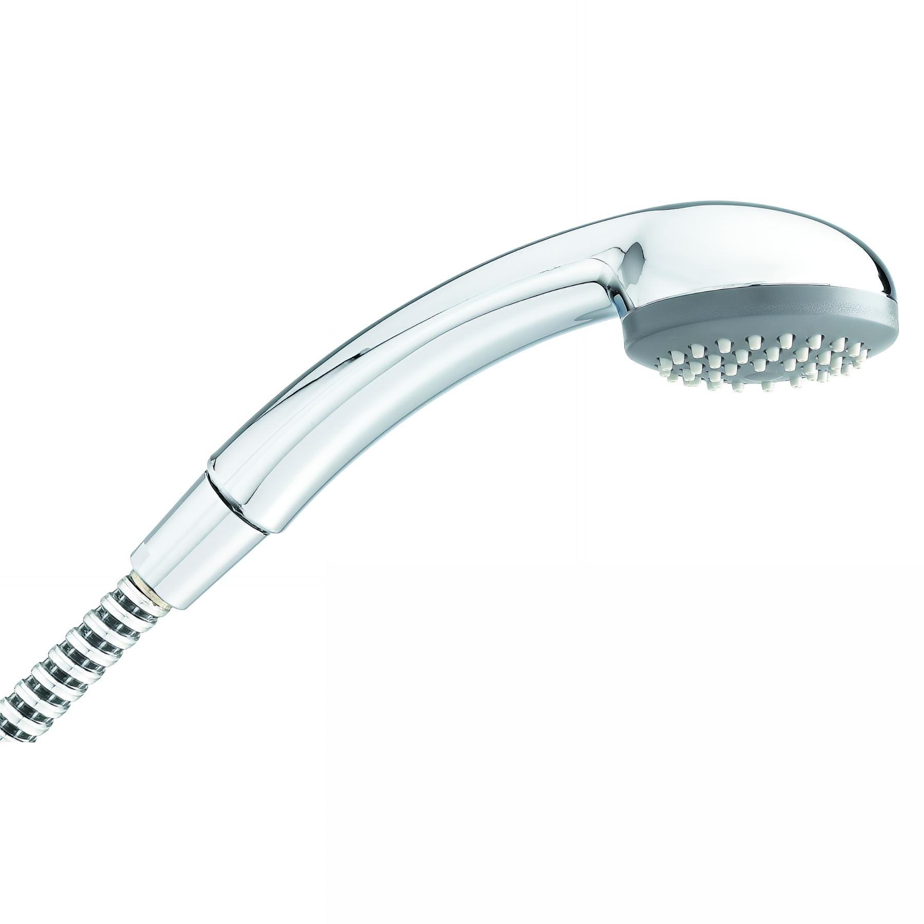 Douchette 1 jet ABS chromé, COBRA, avec système anti-calcaire