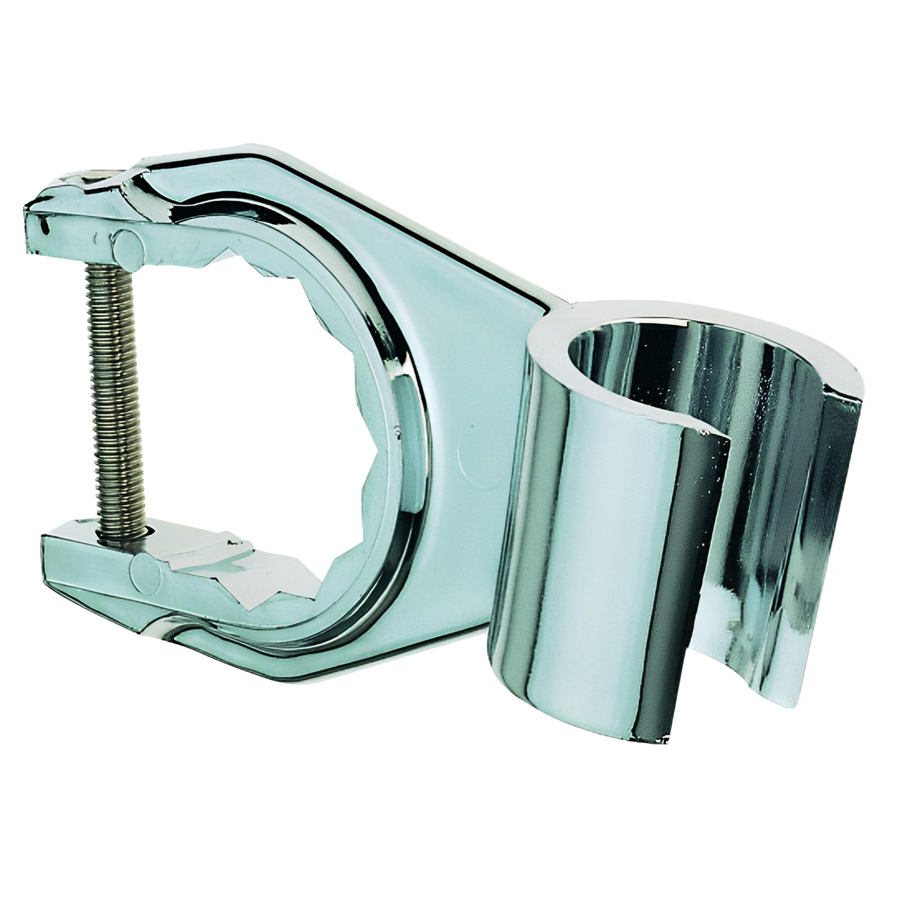 Support cavalier ABS chromé pour douchette, à fixer sur robinetterie 1/2"
