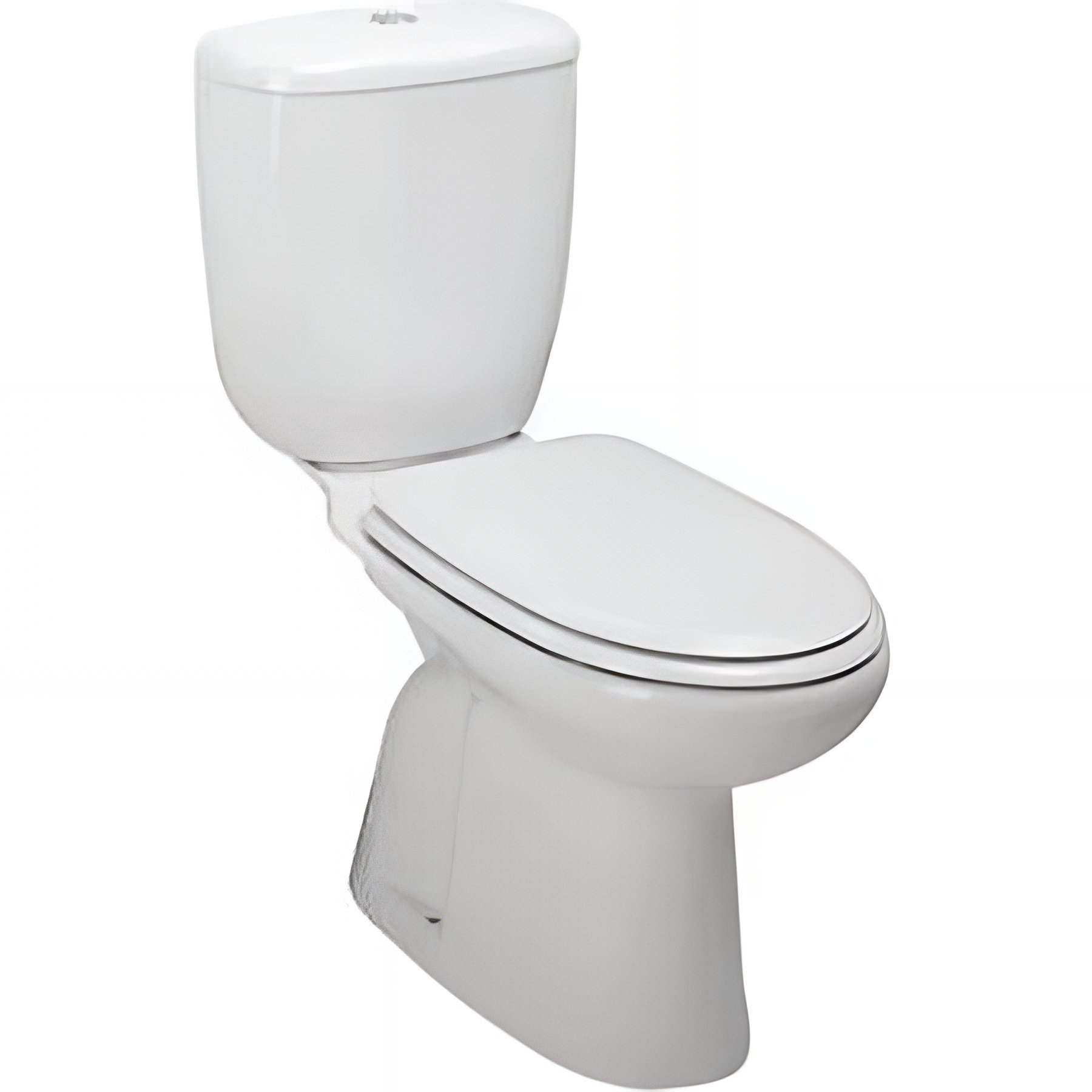 Pack WC Aveiro SANINDUSA NF évacuation par dessous alimentation chasse d'eau par le côté blanc    