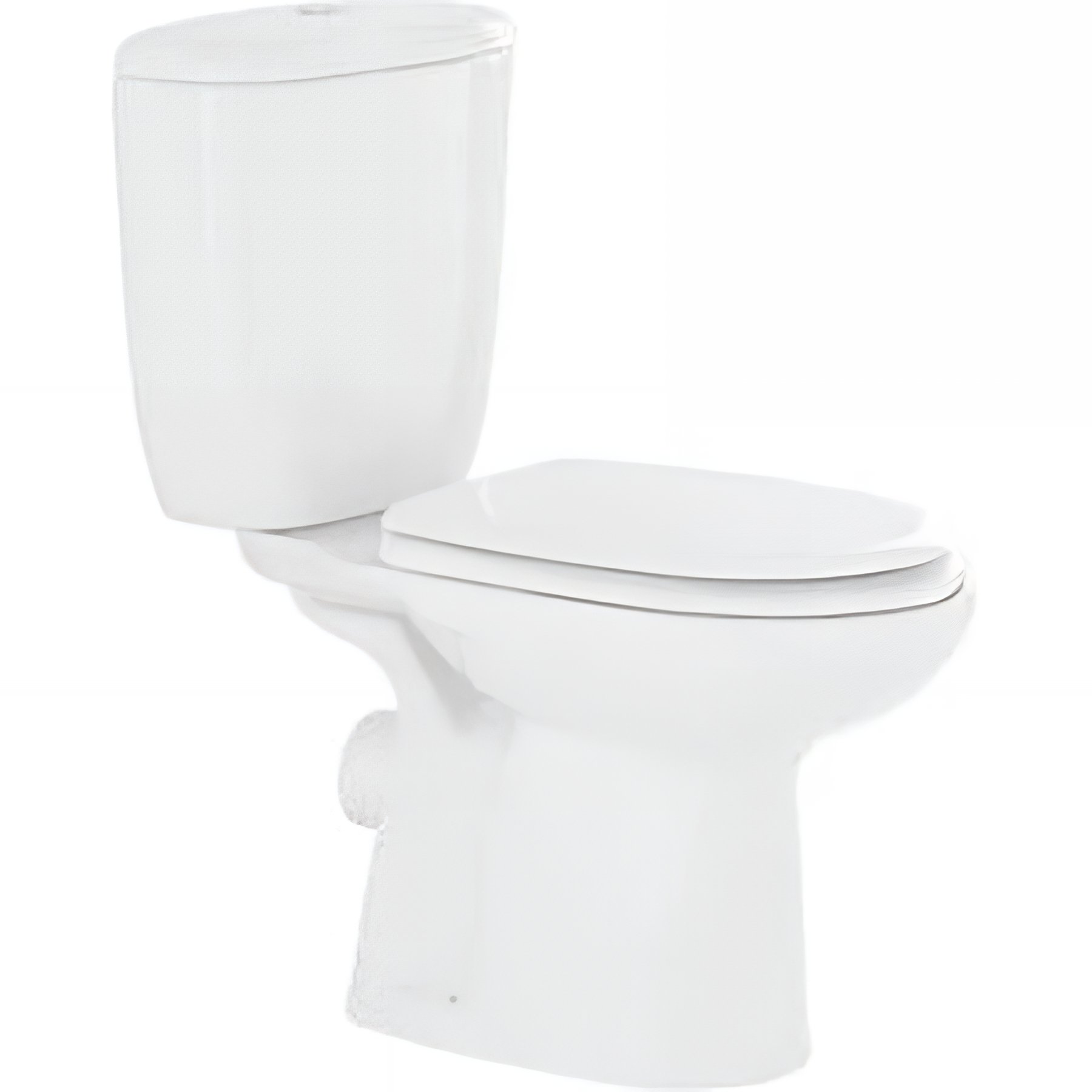 Pack WC Aveiro SANINDUSA évacuation arrière alimentation chasse d'eau par le côté blanc  