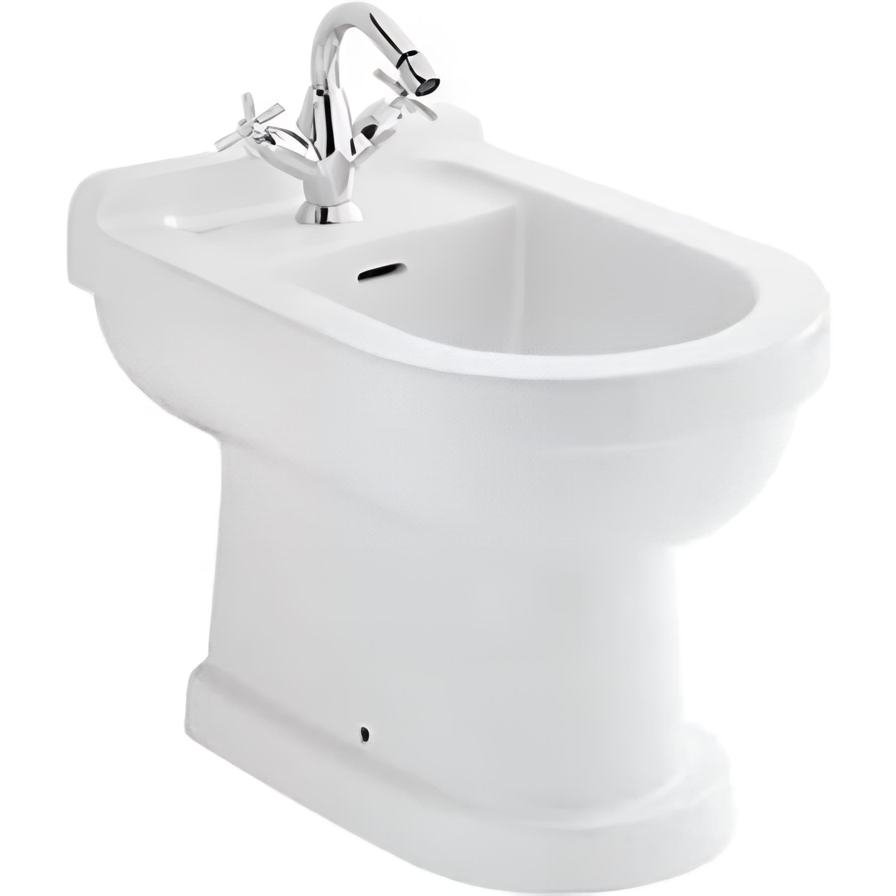 Bidet Vintage céramique traditionnelle SANINDUSA blanc    