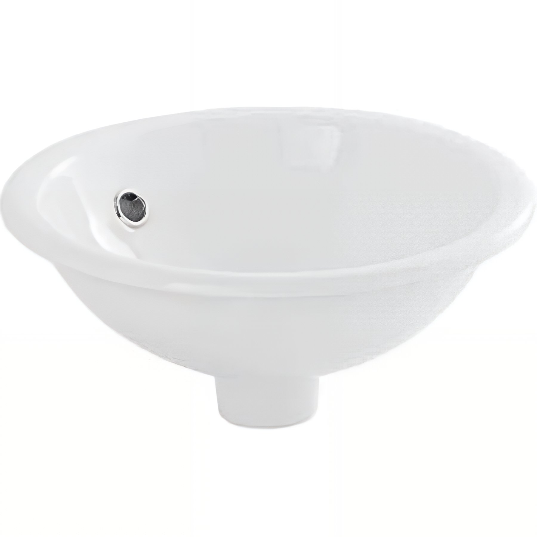 Vasque céramique traditionnelle SANINDUSA a encastrer par dessus Tabarca blanc