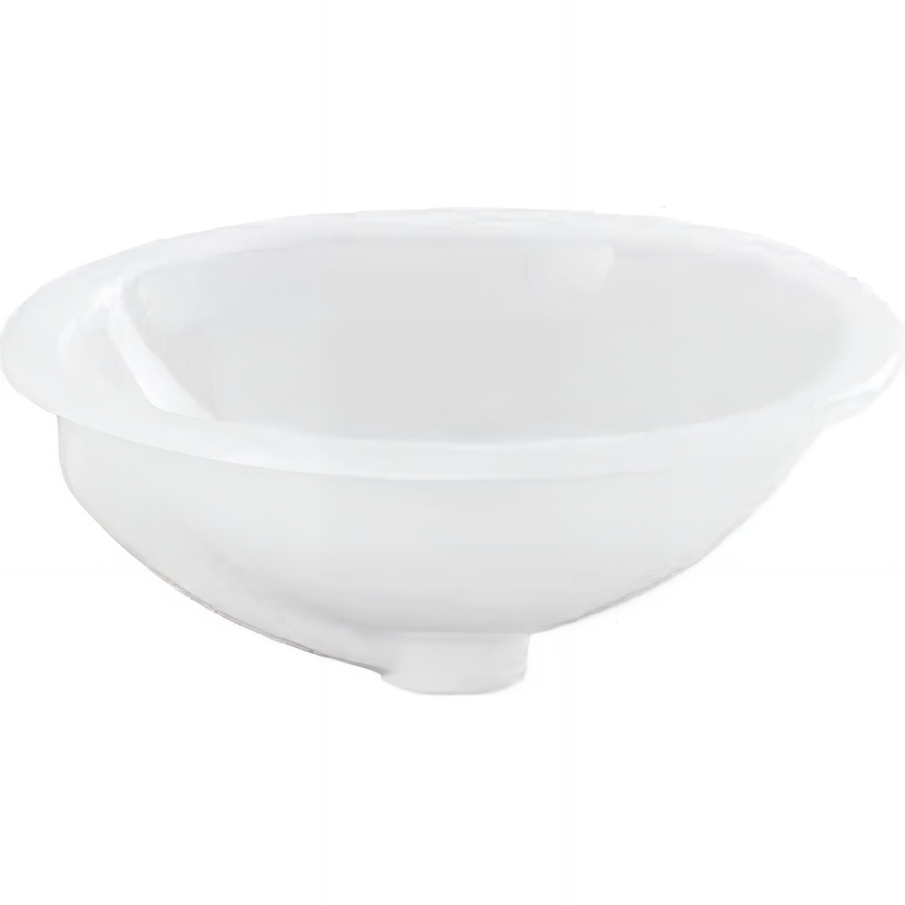 Vasque céramique traditionnelle SANINDUSA a encastrer par dessus Anna blanc    