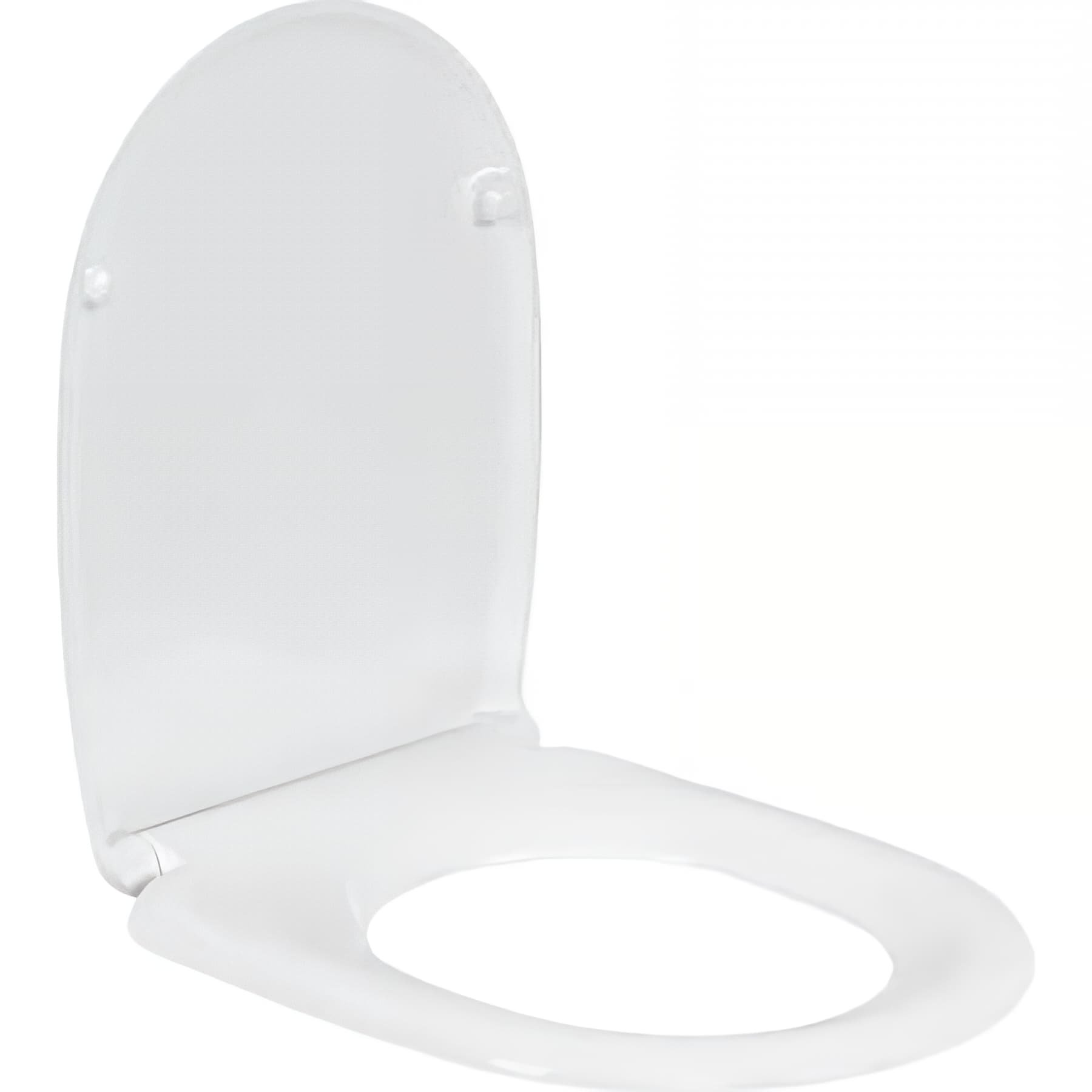 Abattant WC pour WC SANINDUSA Aveiro avec système déclipsable blanc (non universel)