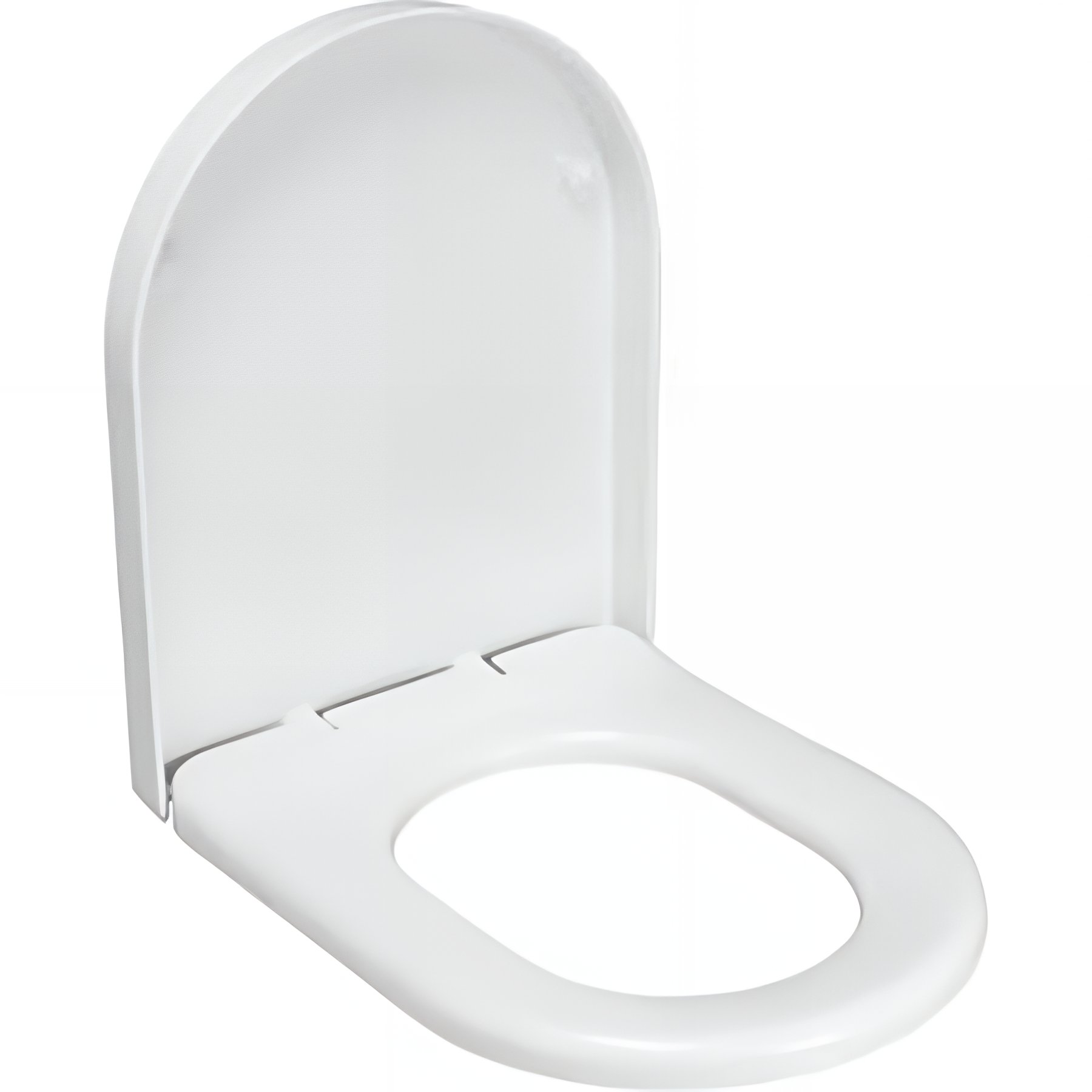 Abattant WC pour WC SANINDUSA Vintage Duroplast avec slow close frein de chute chrome blanc (non universel)