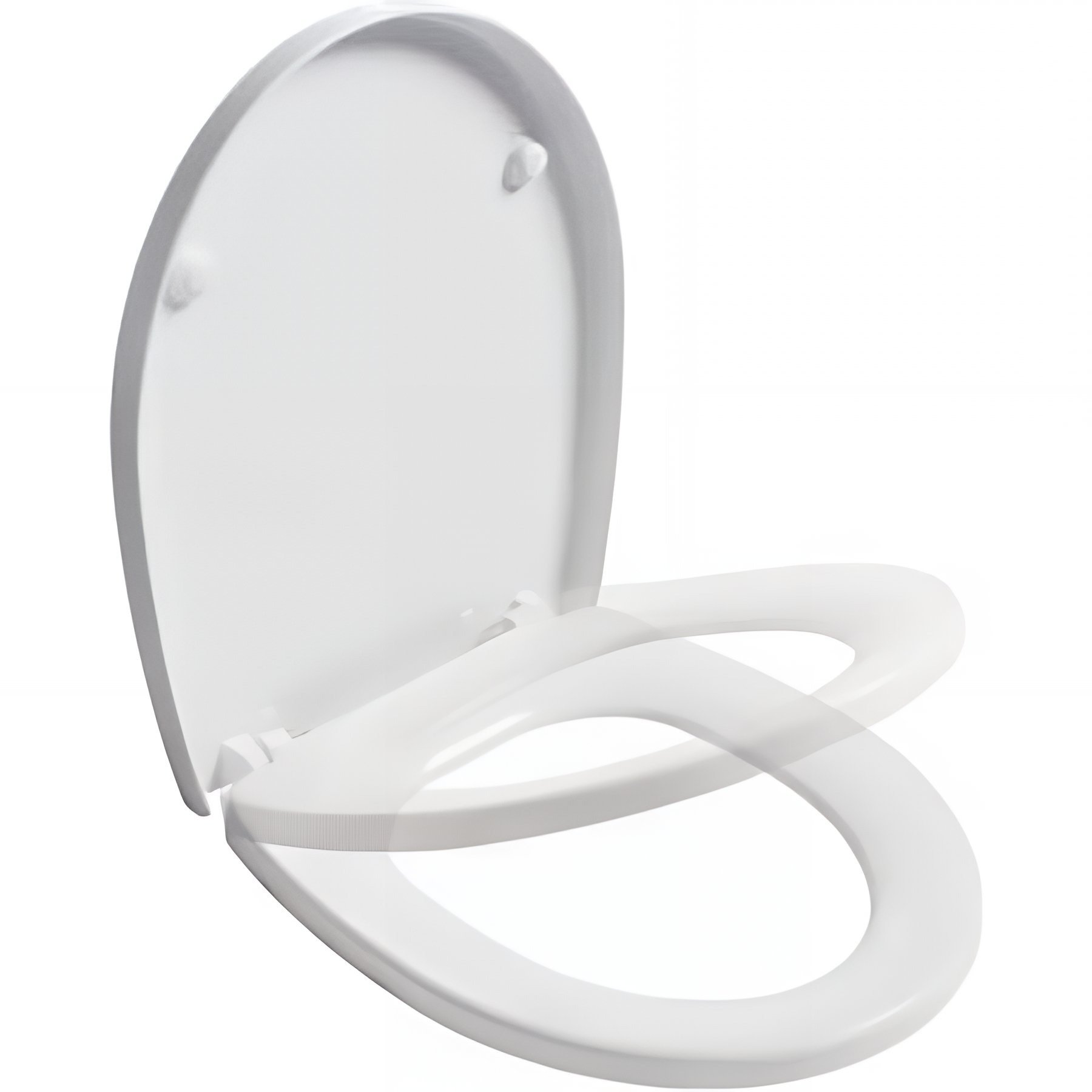 Abattant WC pour WC SANINDUSA Easy slow close frein de chute blanc (non universel)
