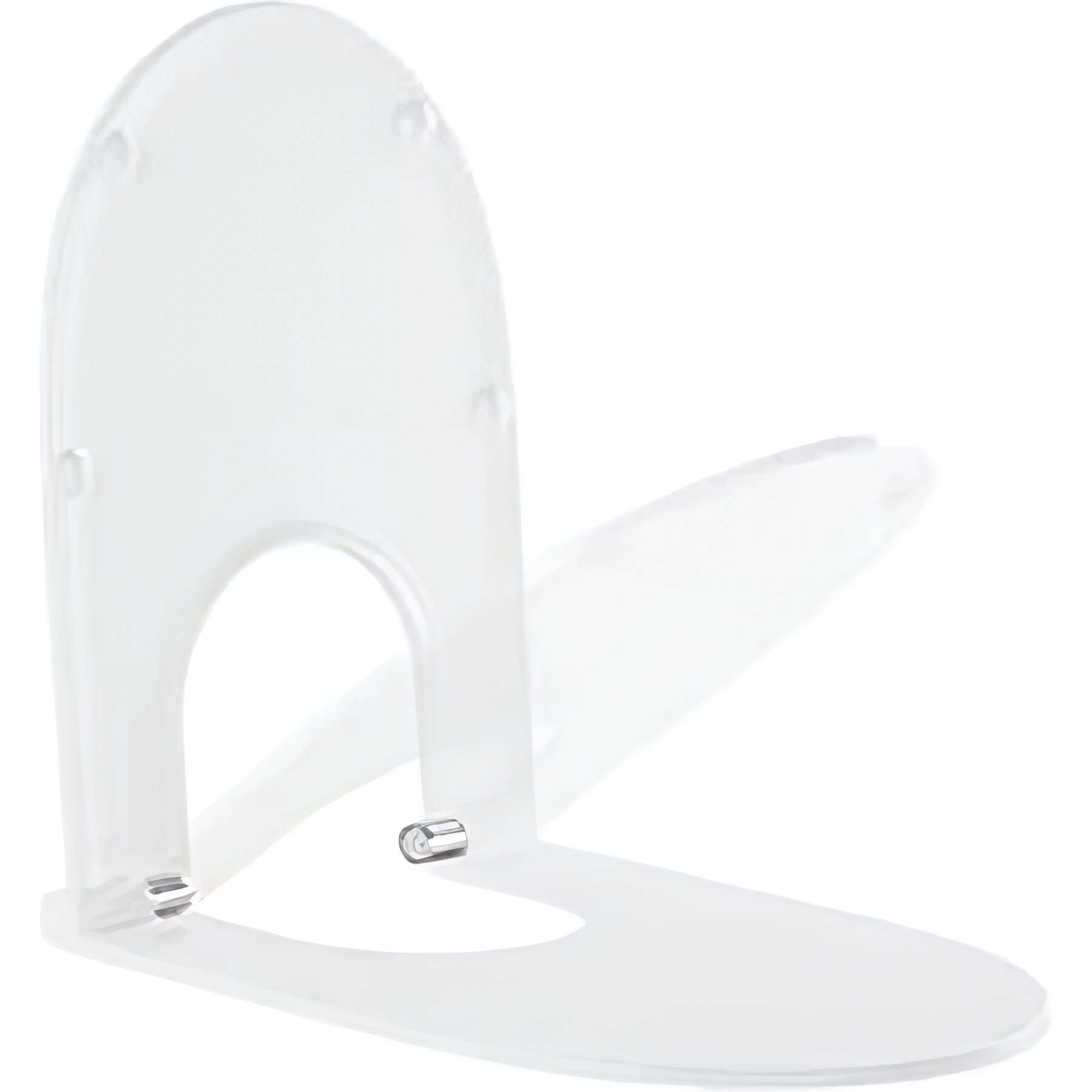 Abattant pour bidet SANINDUSA Sanlife déclipsable slow close frein de chute blanc (non universel)