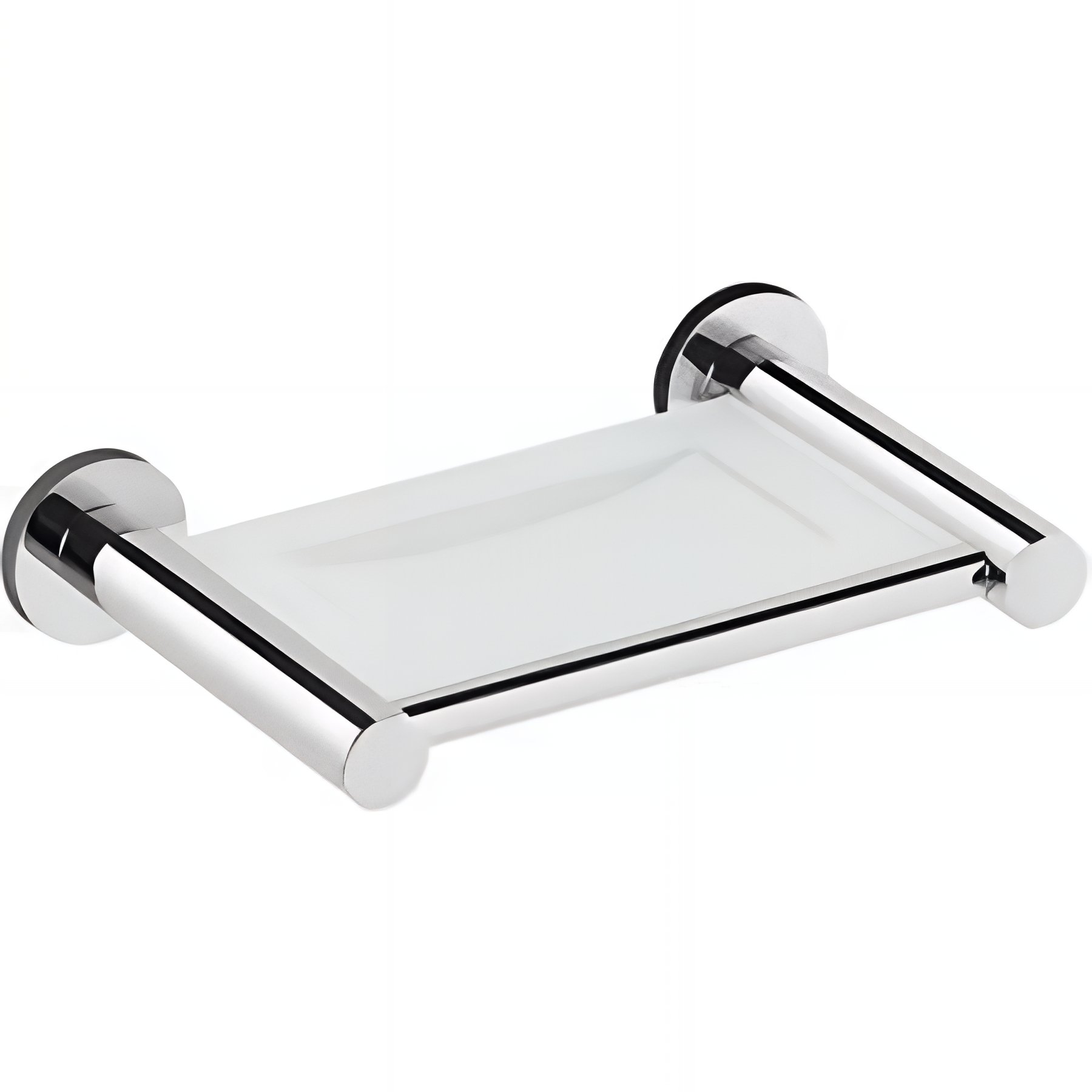 Porte savon de salle de bains mural SANINDUSA Prestige chromé