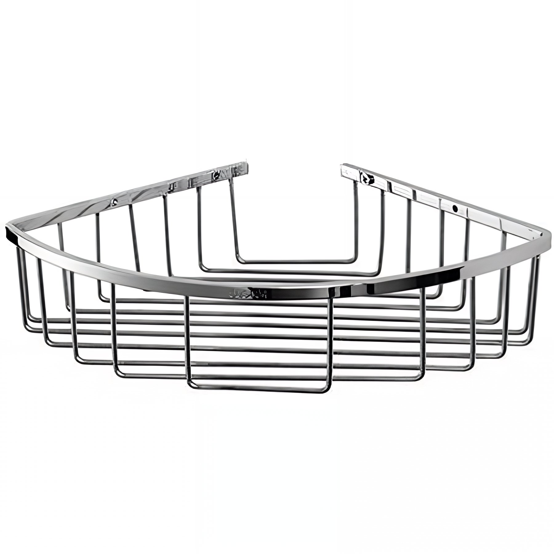 Panier de salle de bains porte savon d'angle SANINDUSA Luxe laiton massif chromé livré avec fixations inox