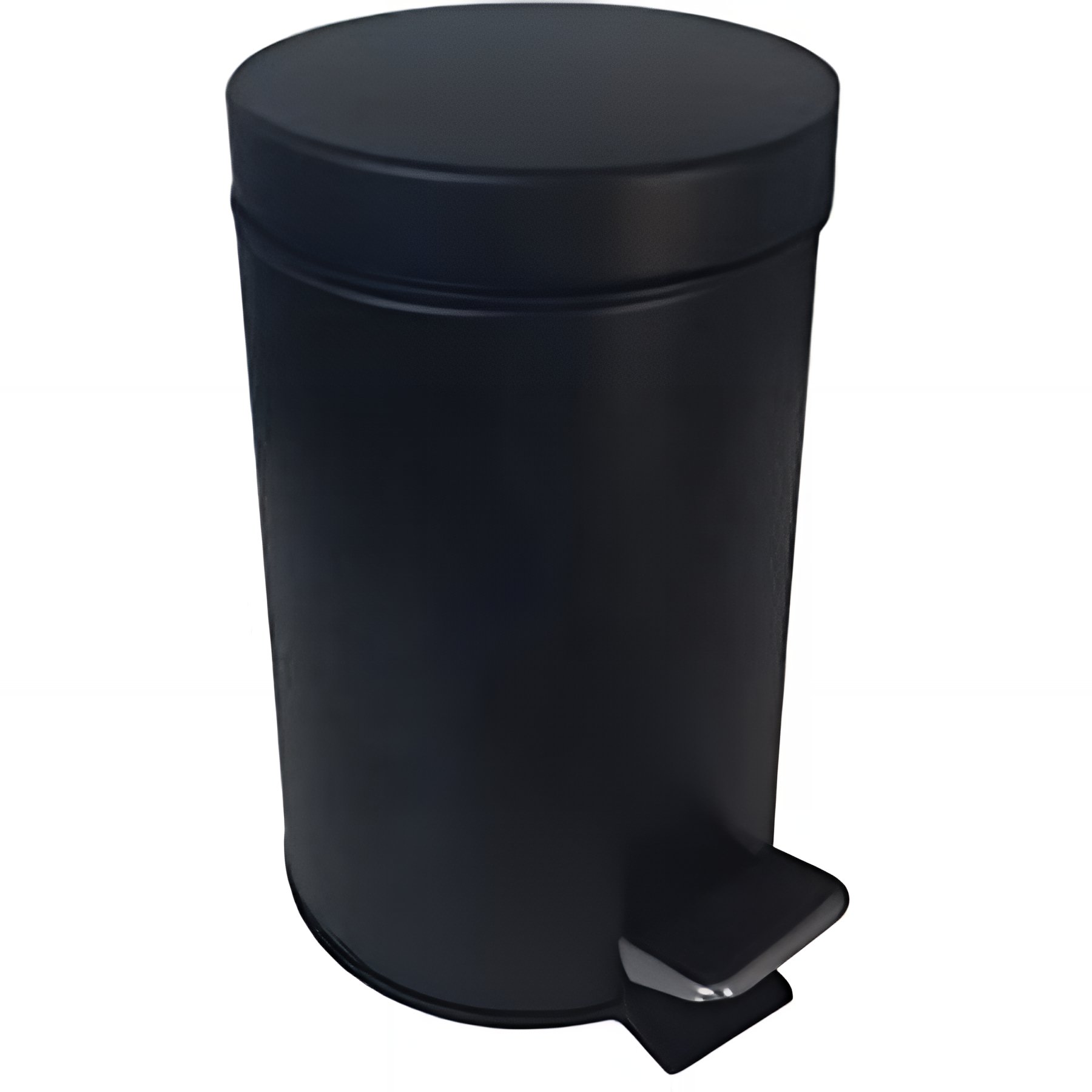 Corbeille de salle de bains à pédale SANINDUSA Luxe couleur noire