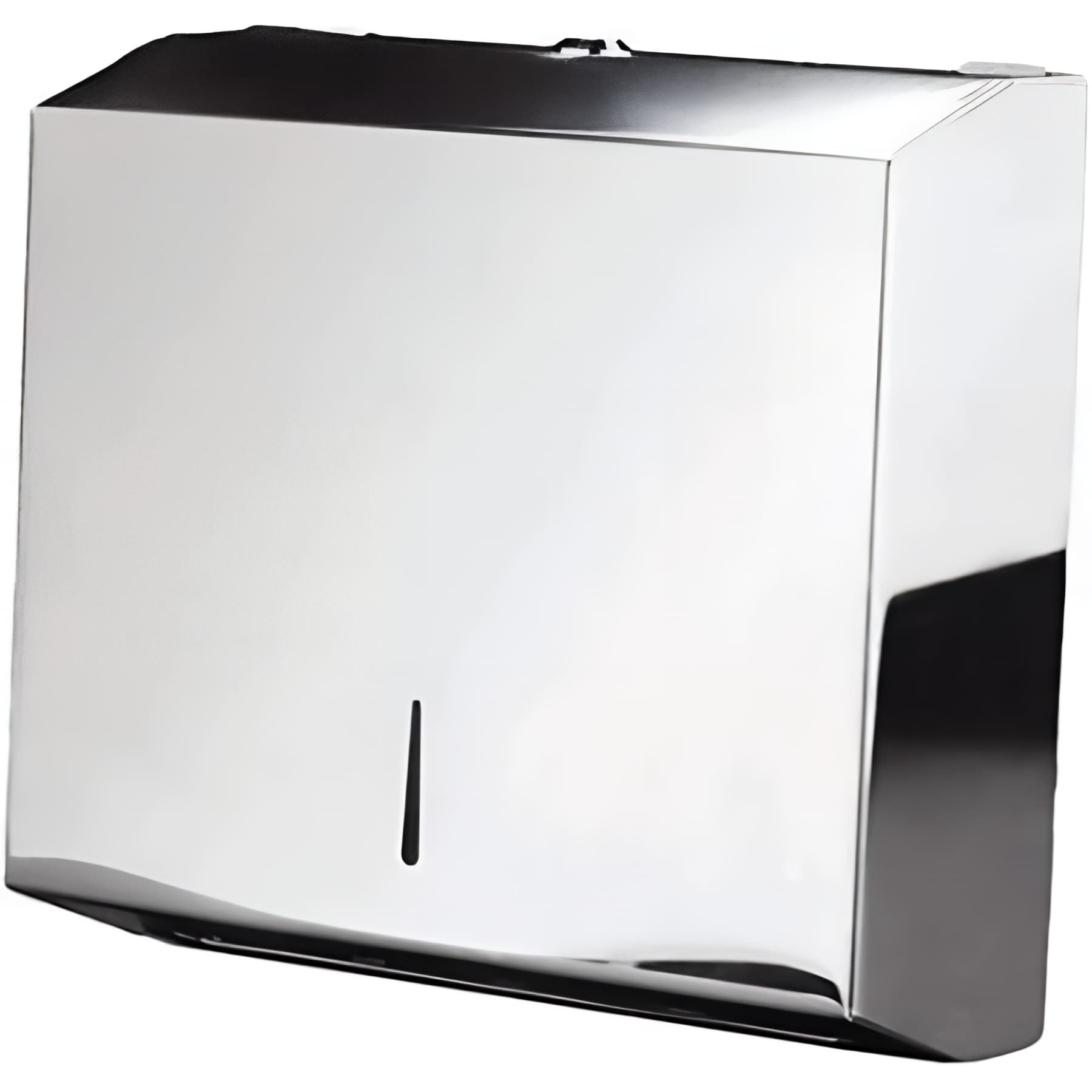 Distributeur de papier essuie mains mural SANINDUSA Luxe chromé