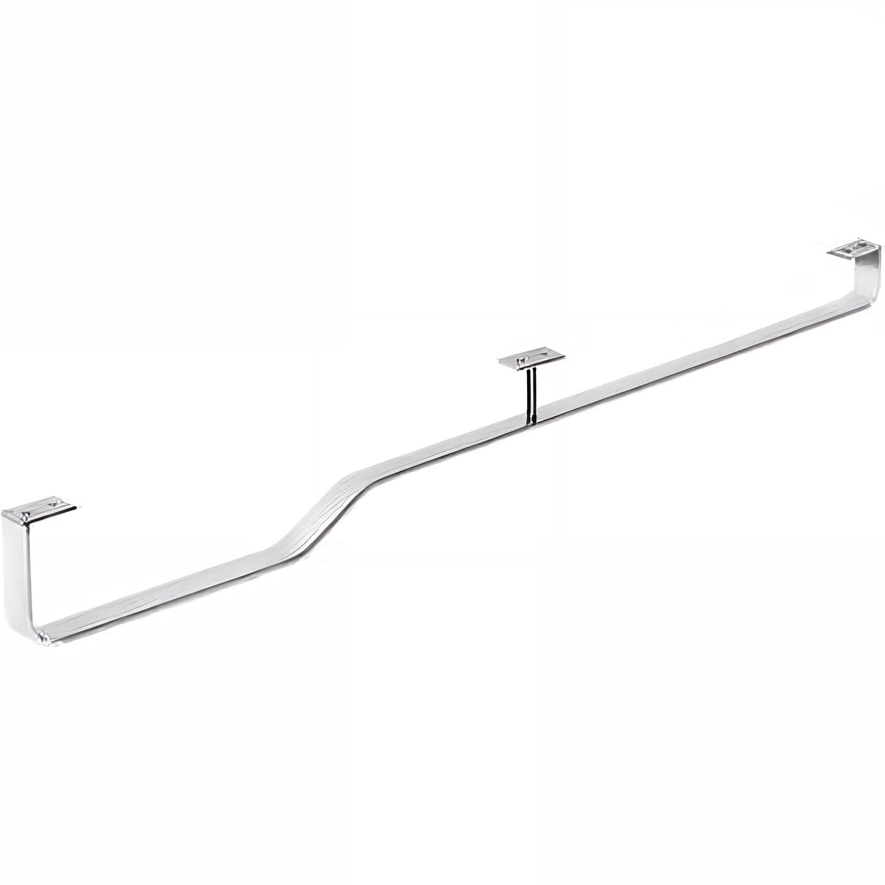 Porte serviette de salle de bains ou cuisine à visser sous plan de travail SANINDUSA Hi-dden 100 chrome    