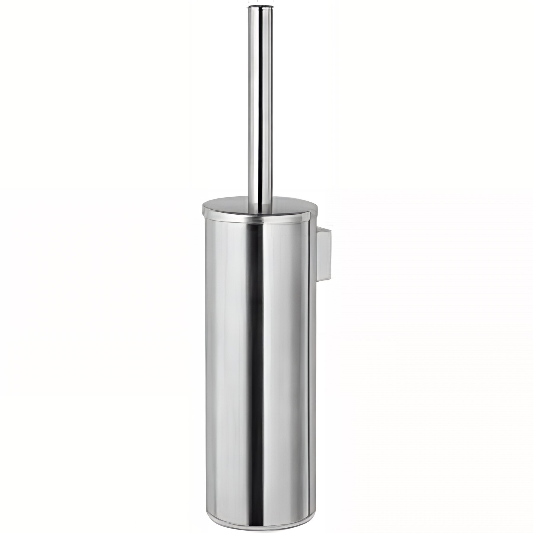 Pot à balais brosse WC mural SANINDUSA Rimini livré avec sa brosse chromé