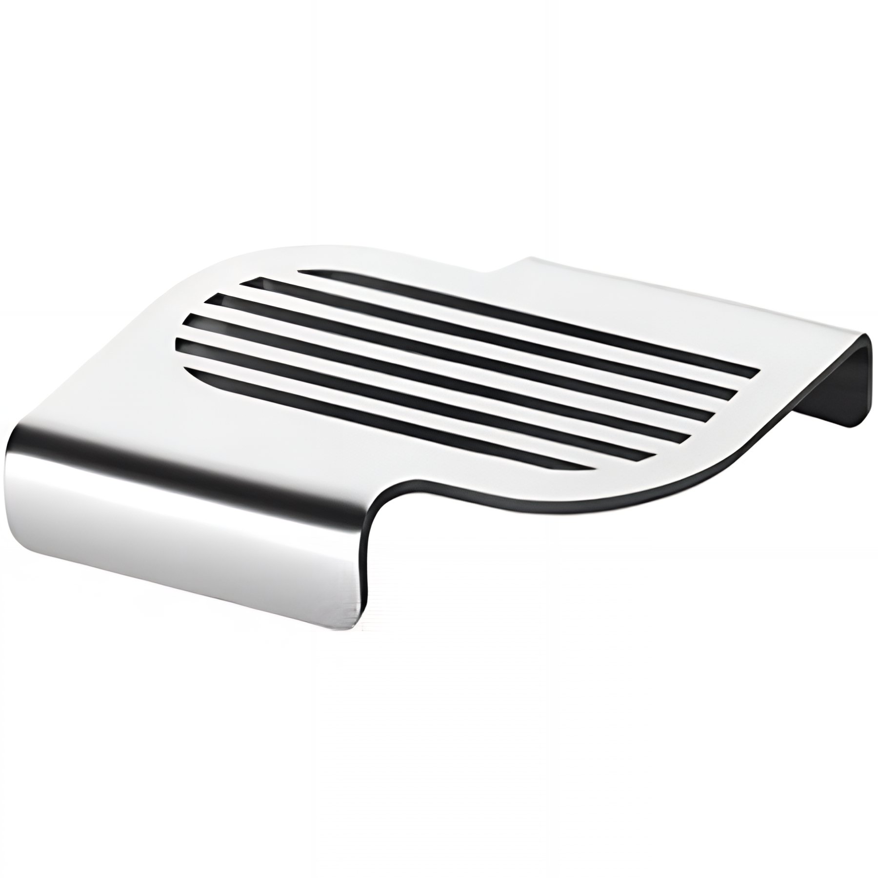 Porte savon de salle de bains à poser SANINDUSA Arc tout inox