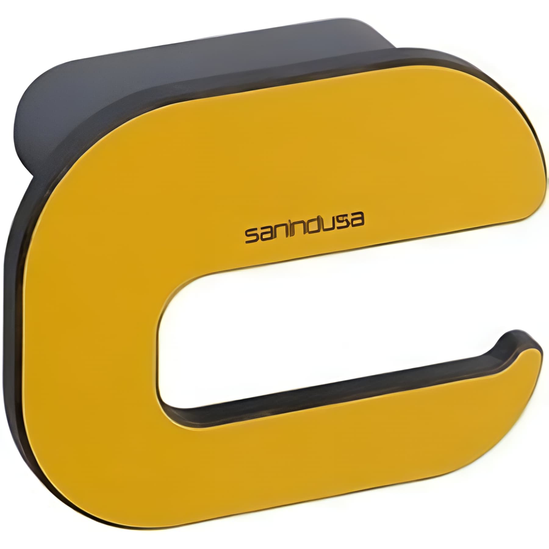 Porte papier toilette WC jaune SANINDUSA WCkids sanitaires pour enfants