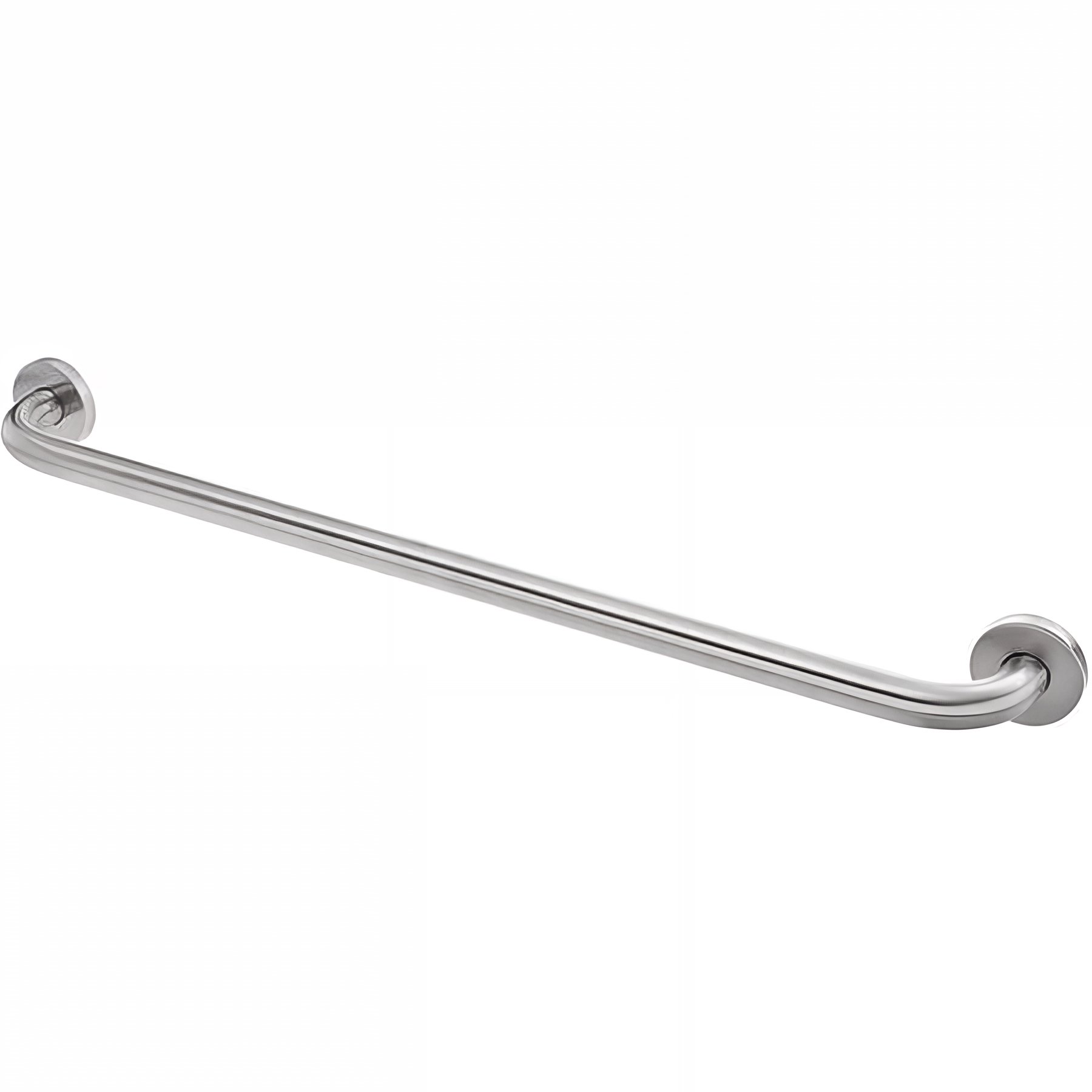 Barre d´appui et relèvement droite PMR normes handicapé SANINDUSA NewWCCare 100 inox brossé