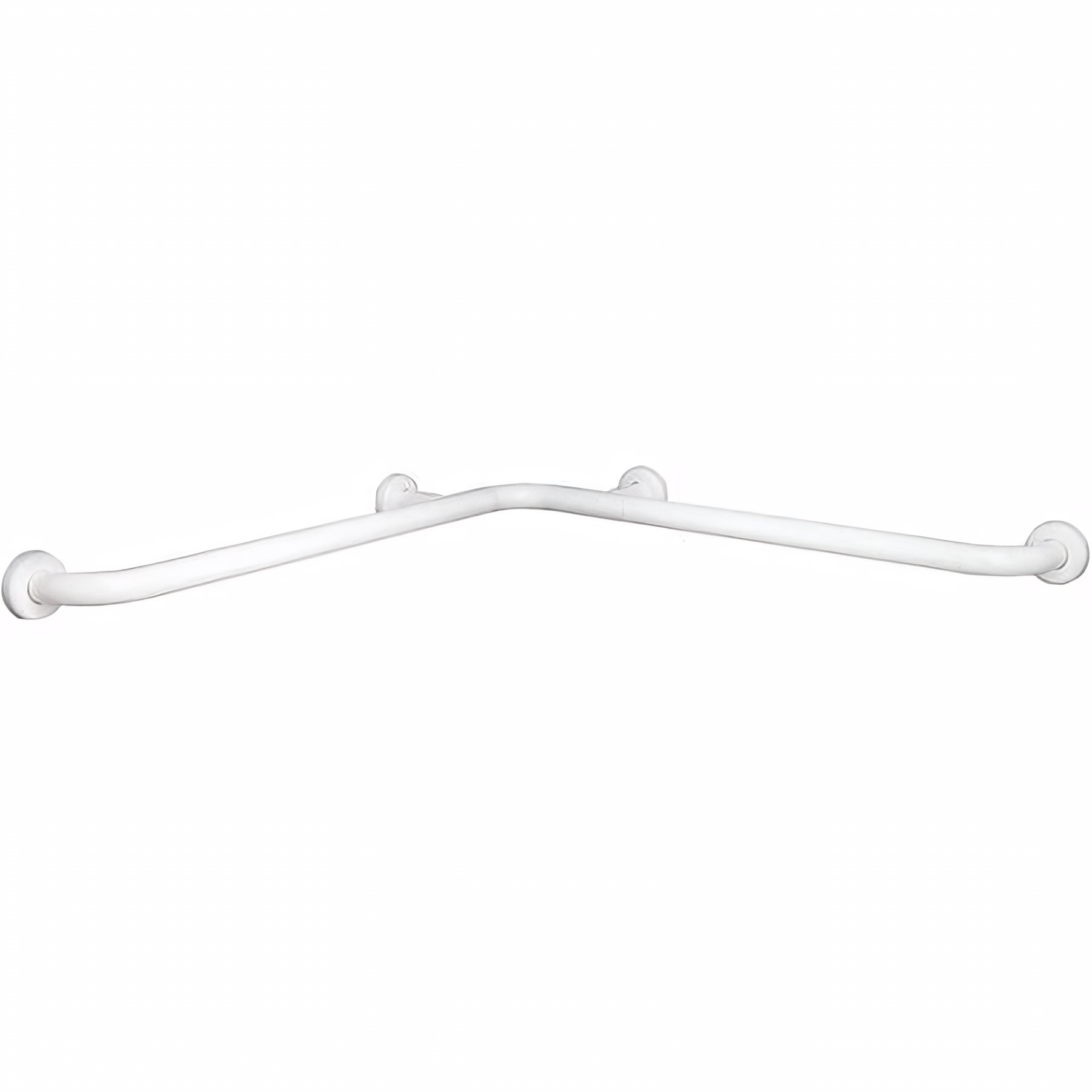 Barre d´appui et relèvement murale d'angle 4 points PMR normes handicapé SANINDUSA WcCare 77x77 blanche    