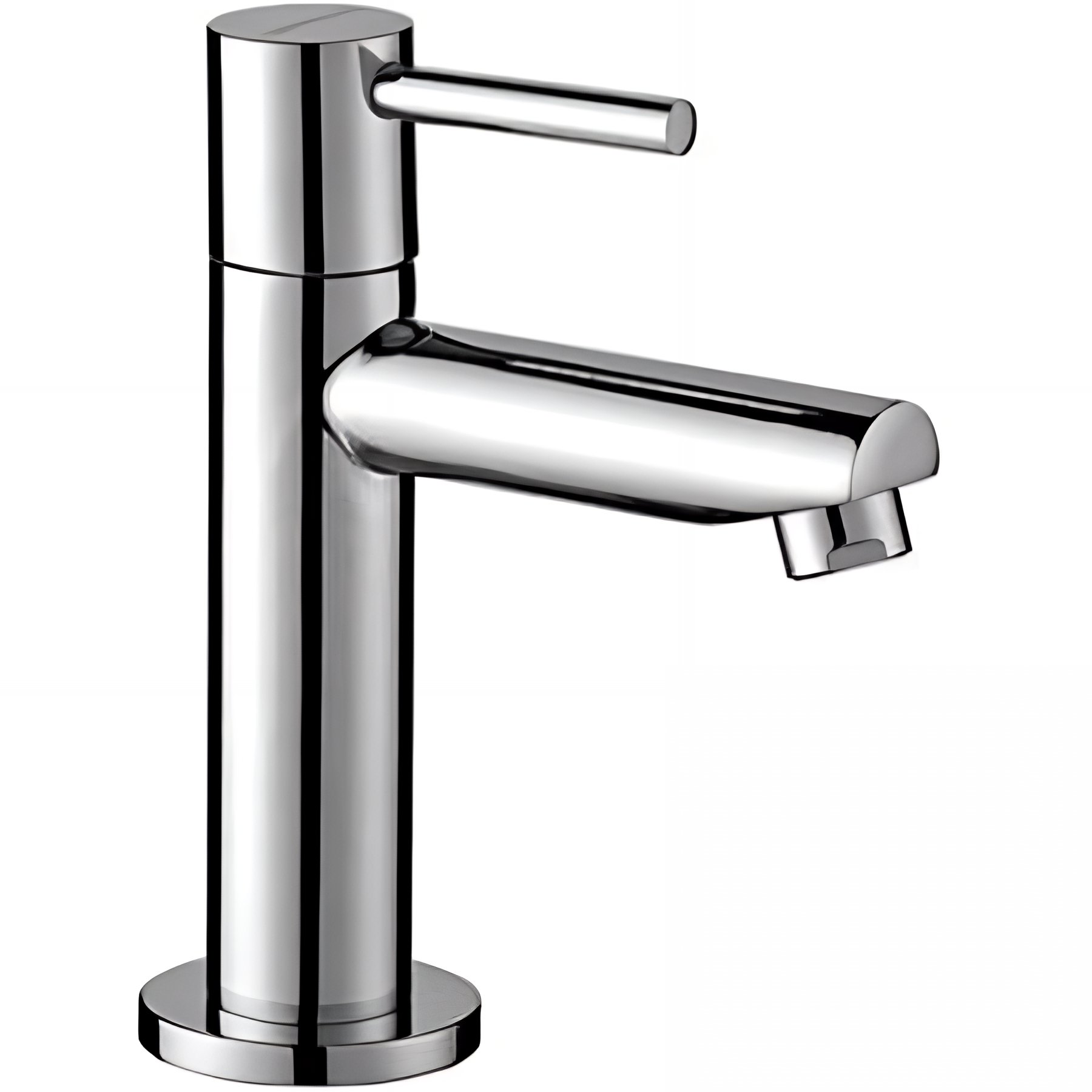 Robinet de lavabo ou lave-mains 1 eau (eau chaude ou eau froide) SANINDUSA Simple 30 chromé