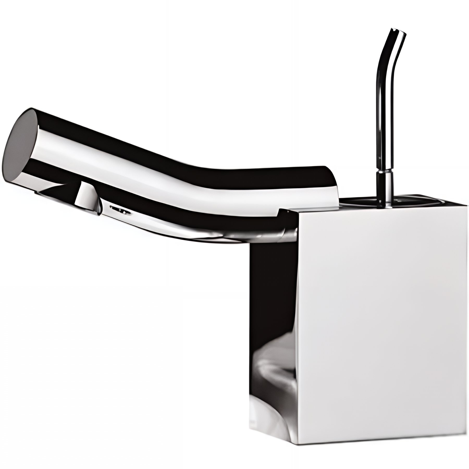 Mitigeur lavabo design d'exception SANINDUSA WCA livré avec vidage clic-clac chrome