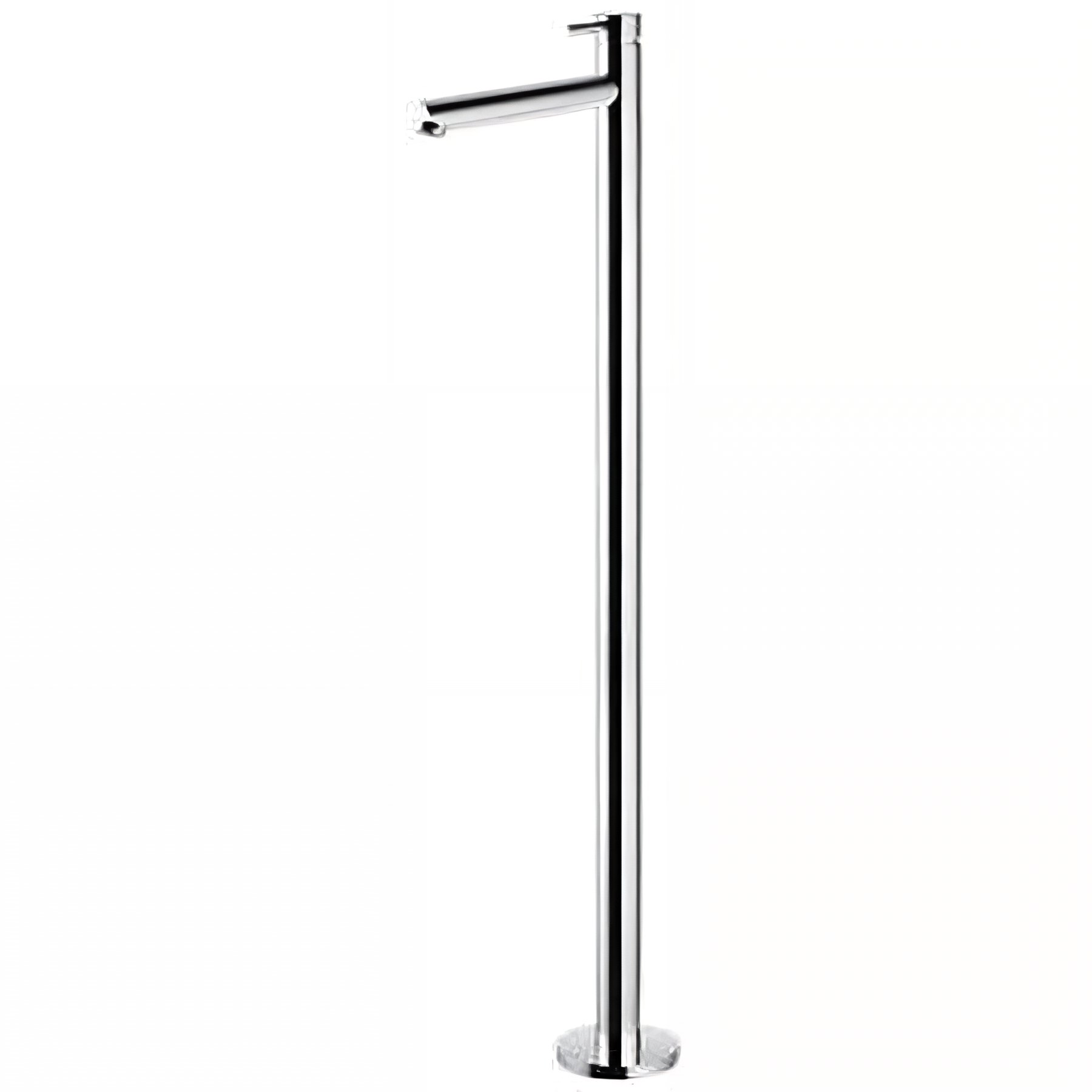 Mitigeur grande hauteur pour lavabo ou vasque sur meuble SANINDUSA New Icone fixation au sol chrome   