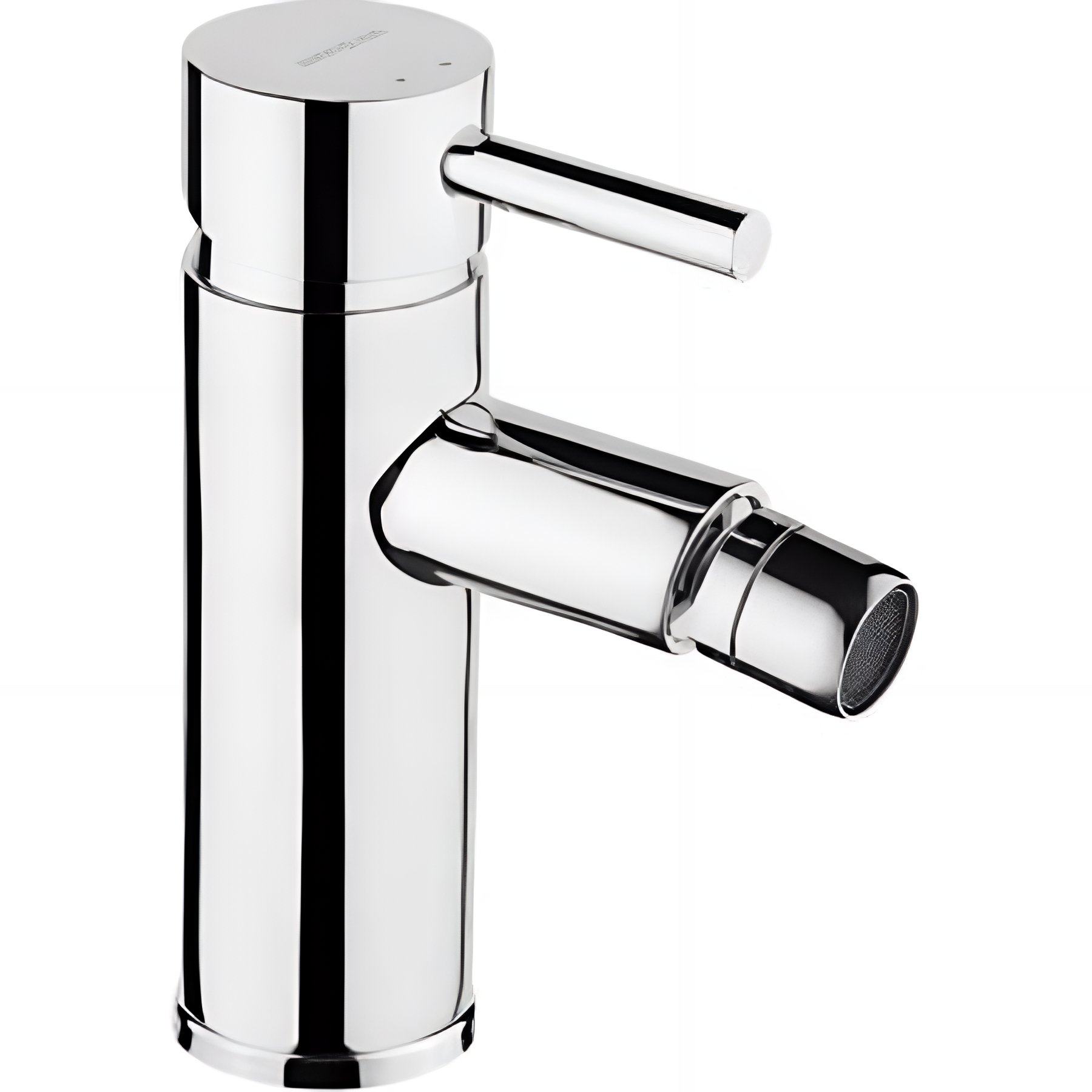 Mitigeur pour bidet à mousseur orientable SANINDUSA Alfa New Icone chromé livré avec fixation 2 flexibles