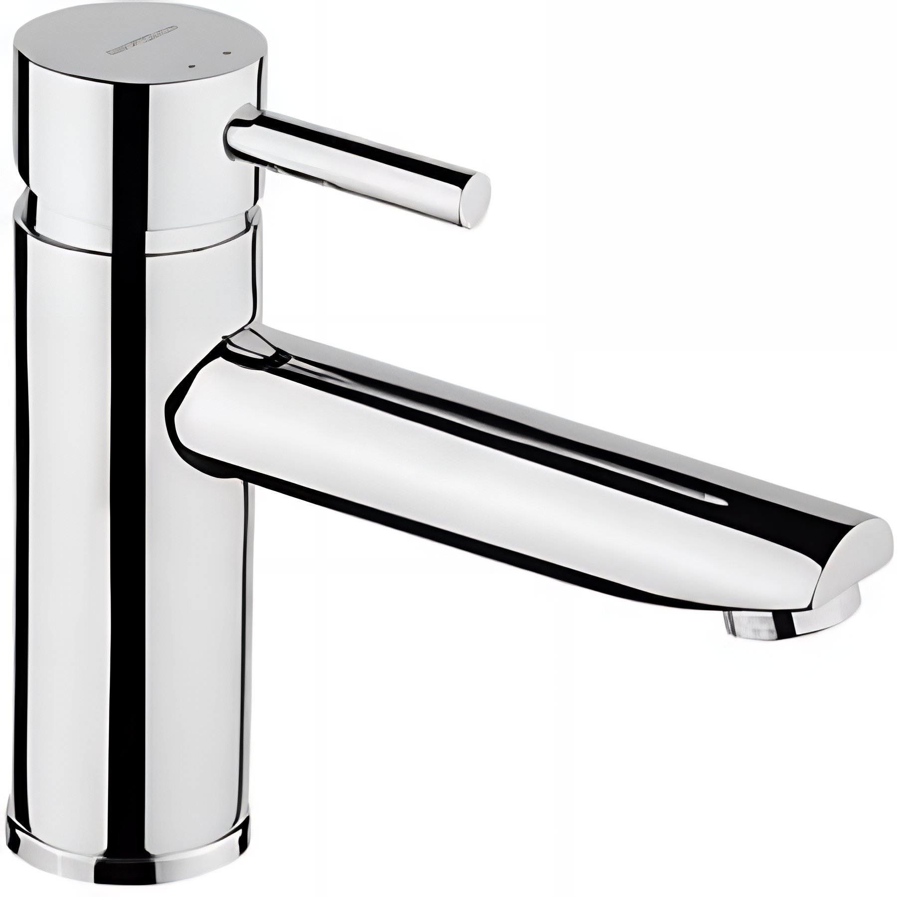 Mitigeur pour lavabo ou vasque bec long SANINDUSA New Icone chromé économie d'énergie Cold Open