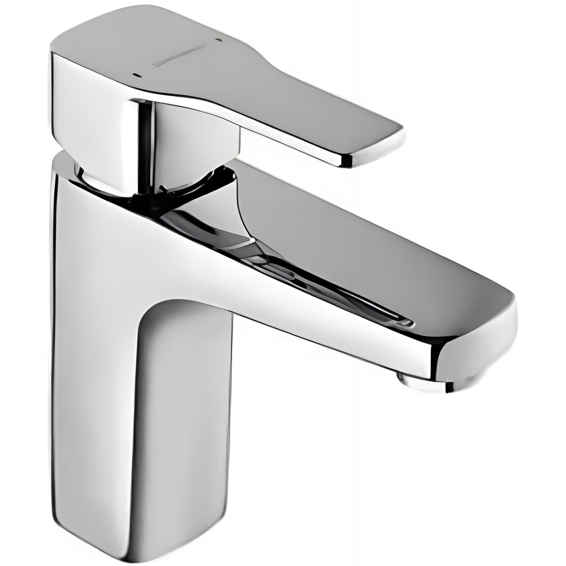 Mitigeur pour lavabo limiteur de débit et mode Écospot SANINDUSA Advance chromé