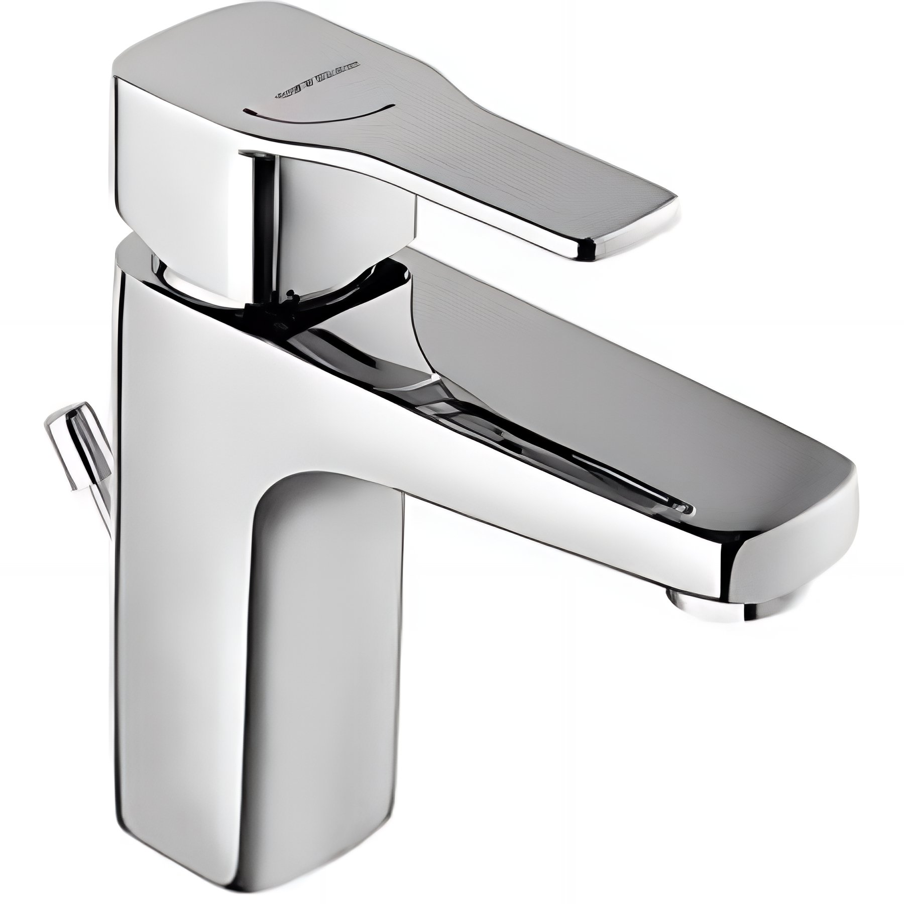 Mitigeur pour lavabo limiteur de débit et mode Écospot et Cold Open SANINDUSA Advance chromé livré avec vidage à tirette