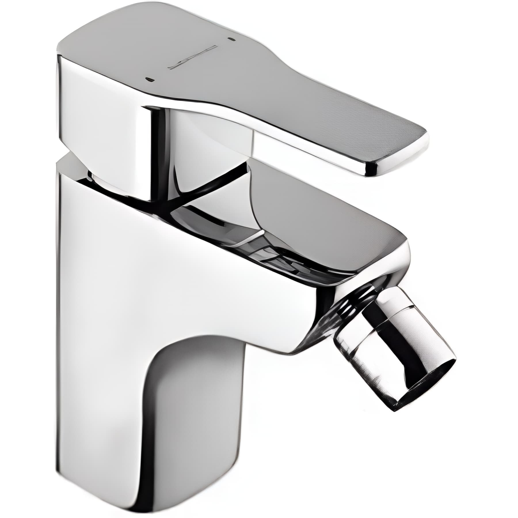 Mitigeur pour bidet mousseur orientable SANINDUSA Advance chromé système Écospot