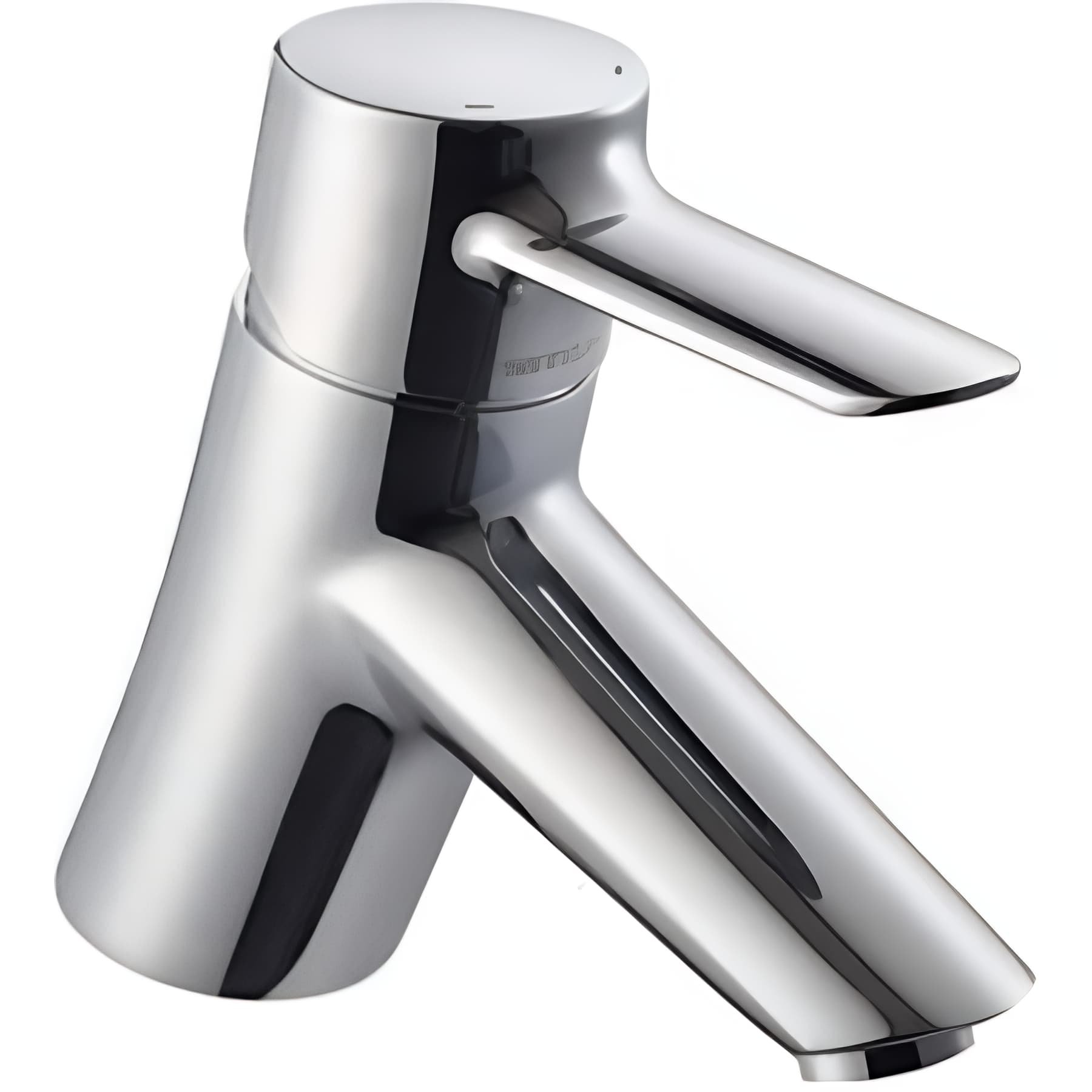 Mitigeur pour lavabo ou vasque SANINDUSA Torus chromé système Écospot livré avec 2 flexibles