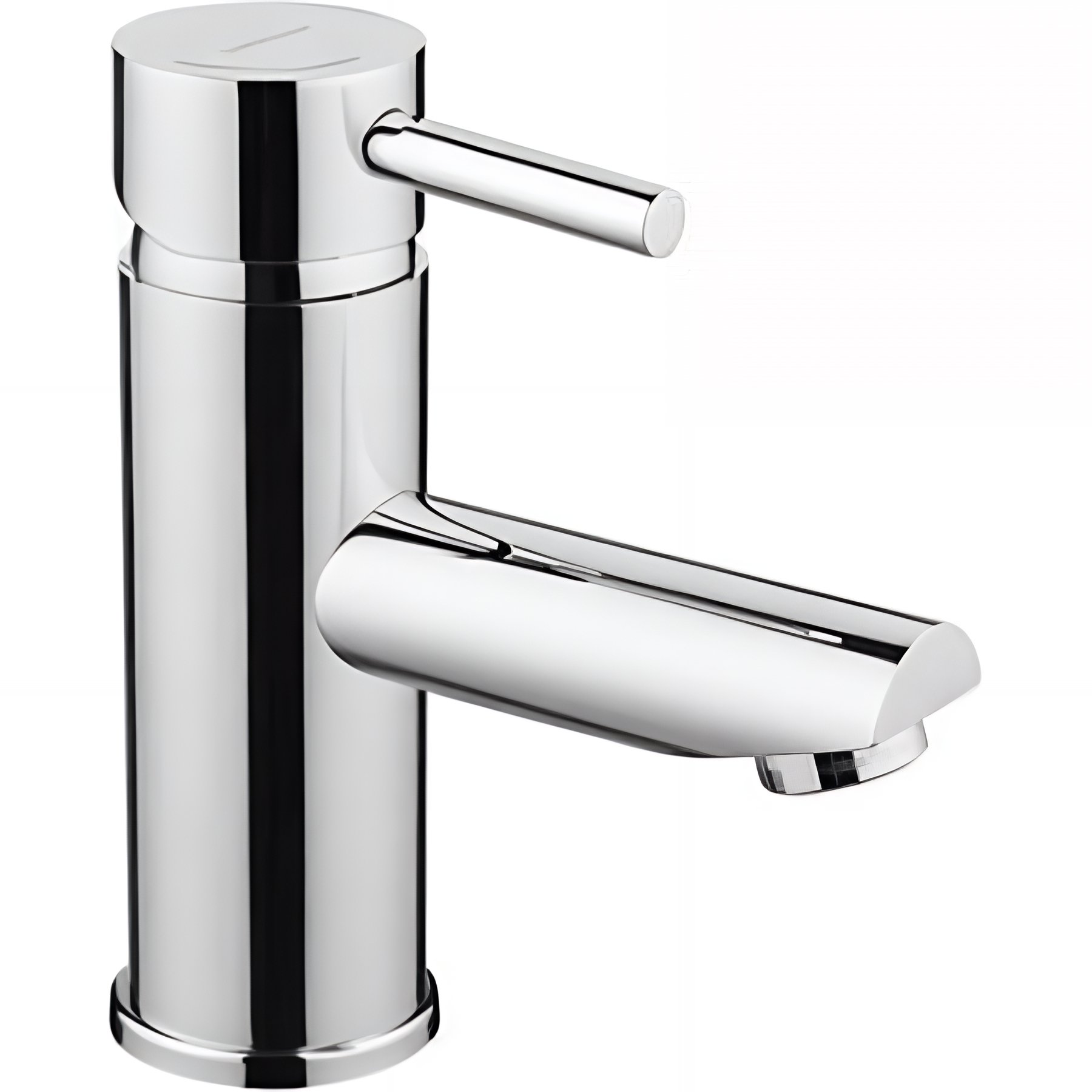 Mitigeur pour lavabo ou vasque SANINDUSA Icone chromé système Cold Open livré avec fixation 2 flexibles