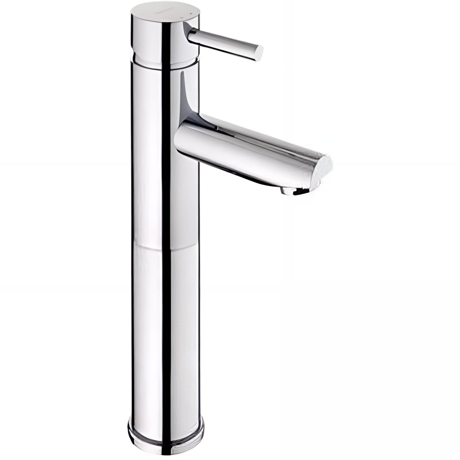 Mitigeur corps haut pour lavabo ou vasque SANINDUSA Icone chromé livré avec fixation et 2 flexibles