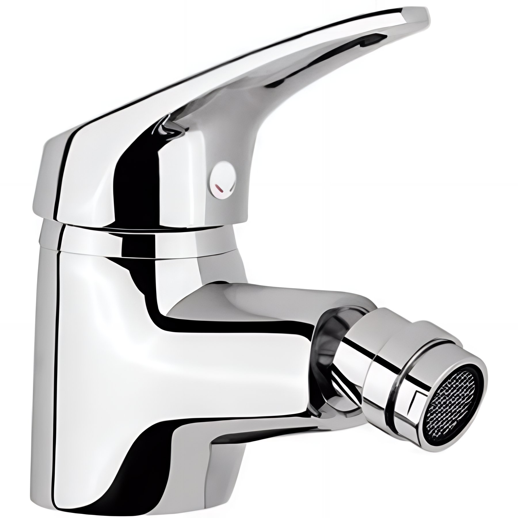 Mitigeur bidet SANINDUSA Cetus Basic chromé livré avec 2 flexibles