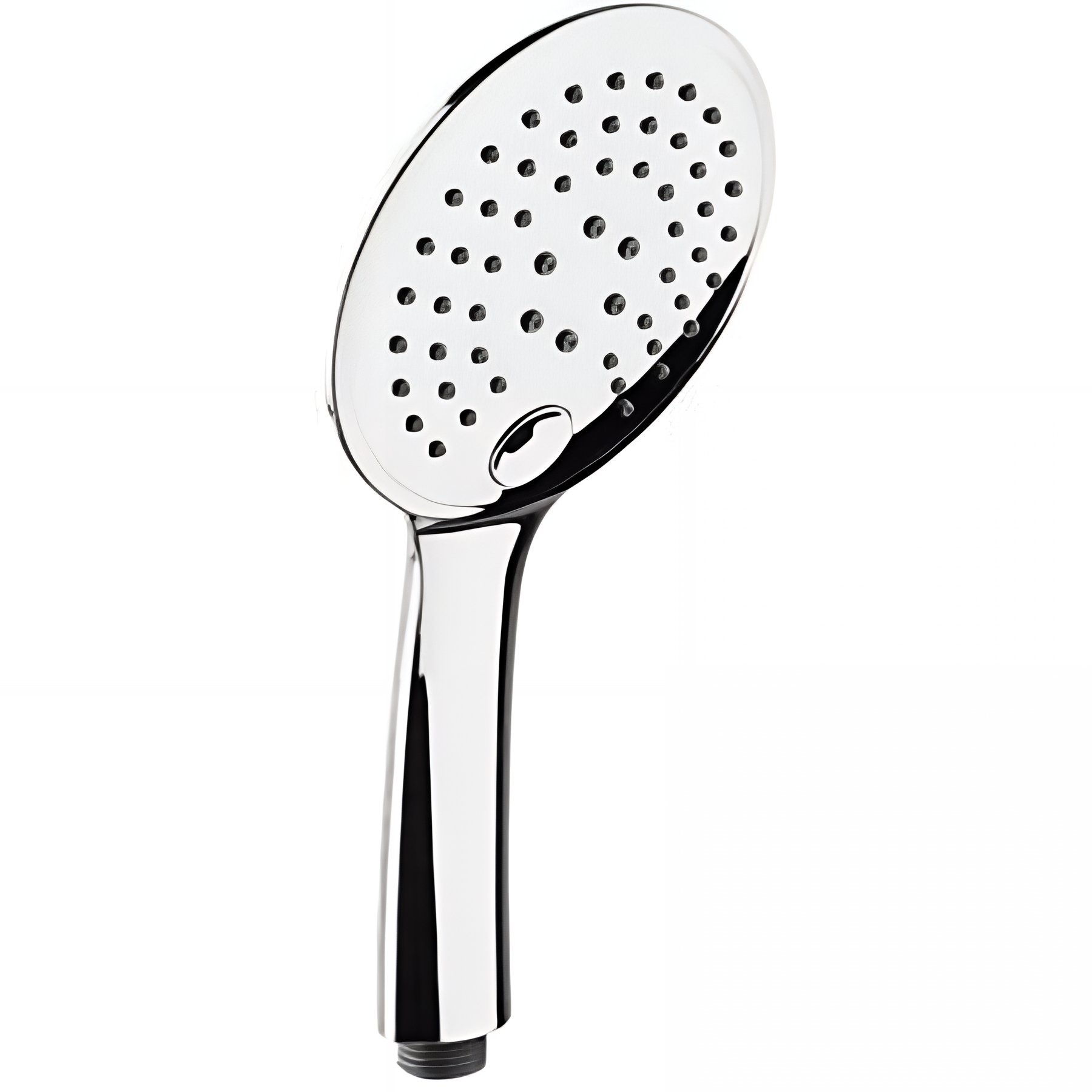 Douchette ronde 3 jets effet pluie effet pluie intense et effet massage sorties d'eau anti-calcaire SANINDUSA Digit 105 chromé