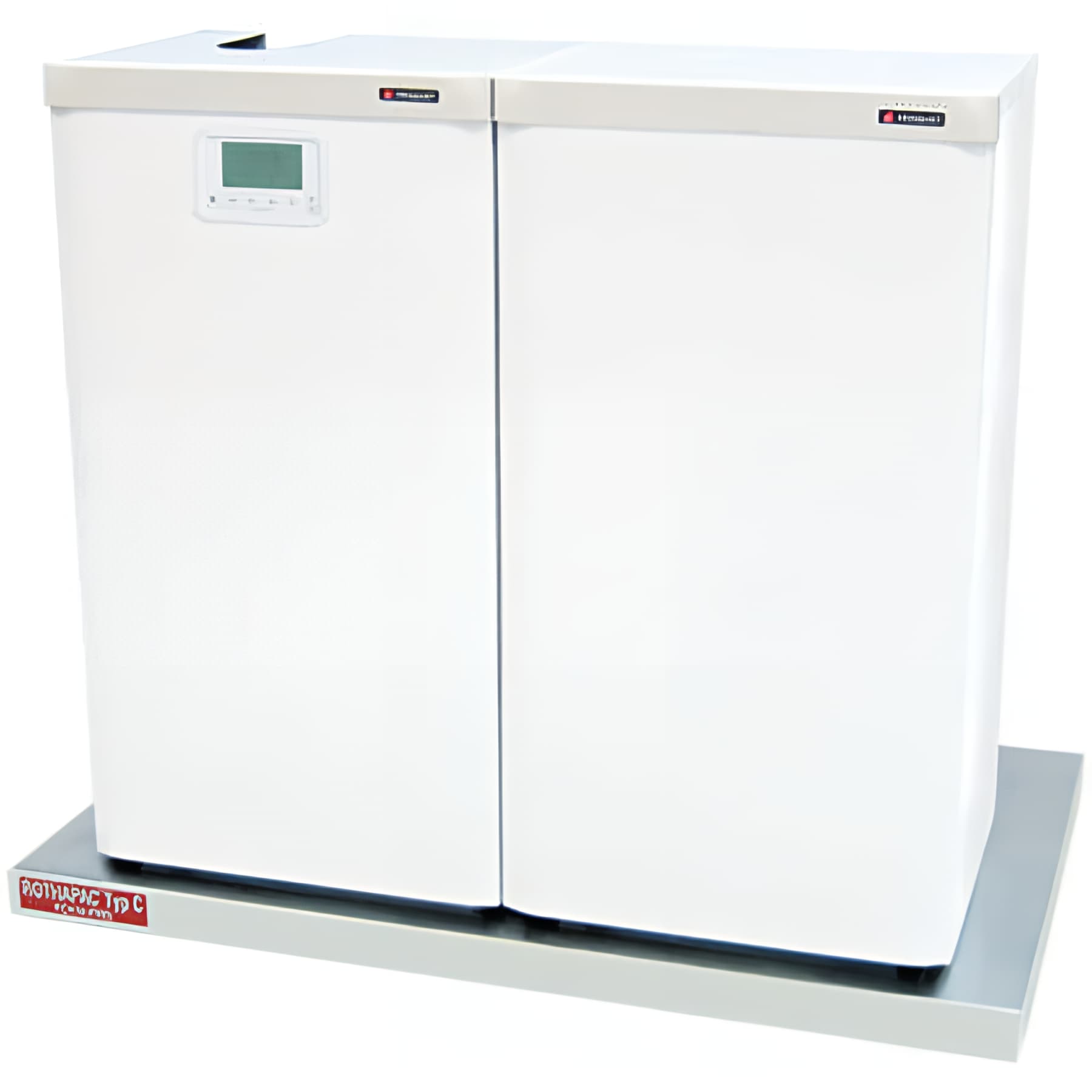 Socle anti vibrations anti bruit pour pompe à chaleur ou chaudière 65x100cm épaisseur 70mm