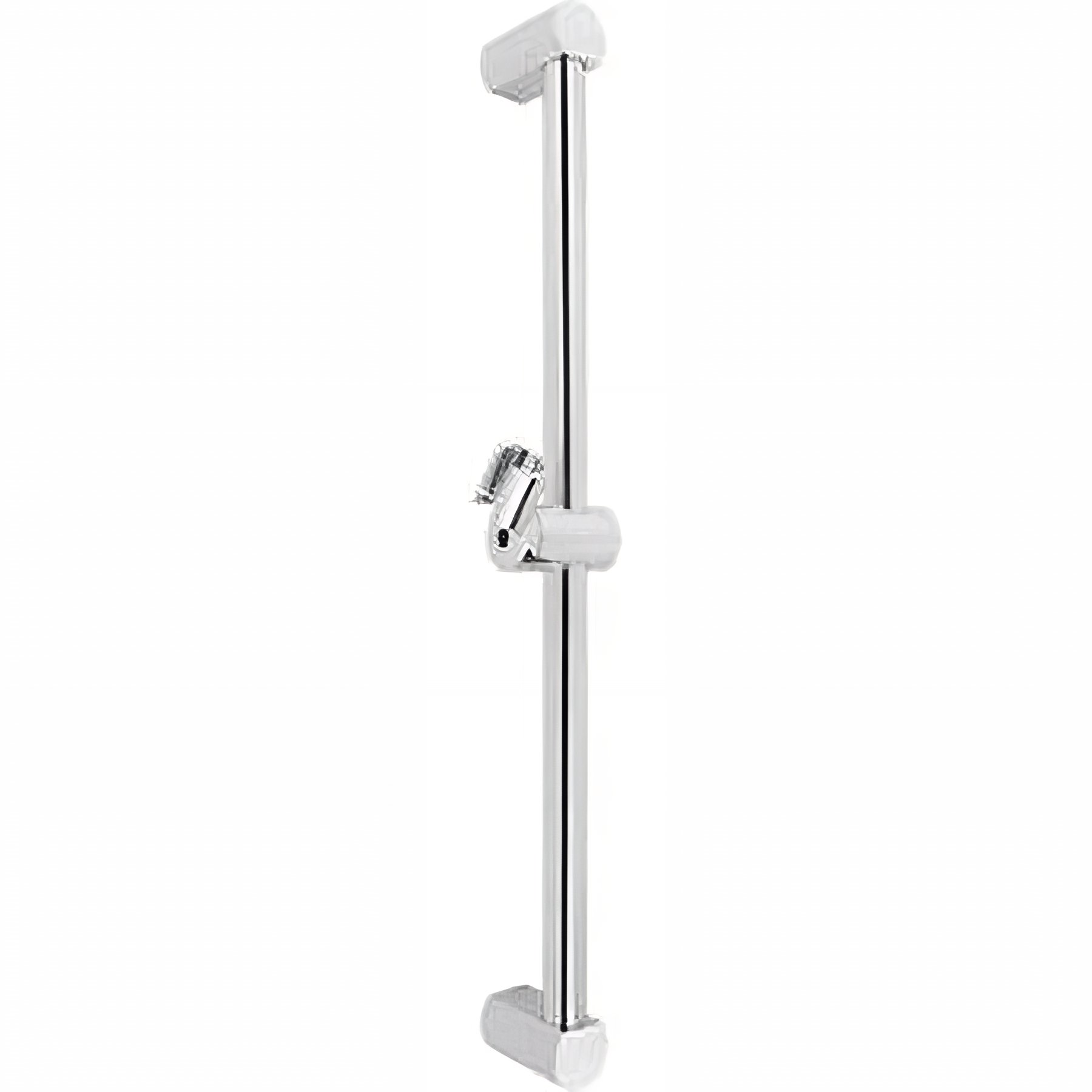 Barre de douche murale avec support de douche standard réglable en hauteur SANINDUSA Alfa Plus chromée
