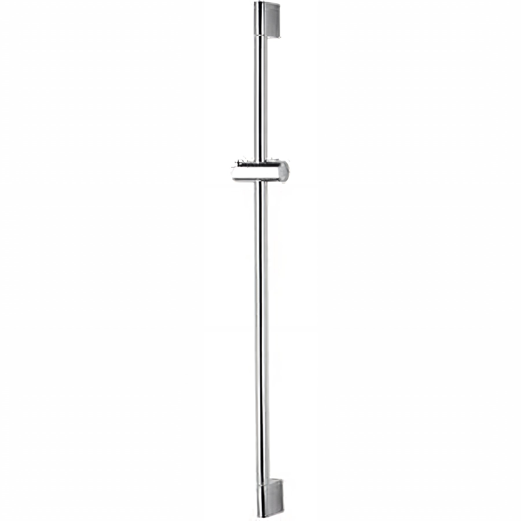 Barre de douche murale avec support de douche standard réglable en hauteur SANINDUSA Advance 90 chromée