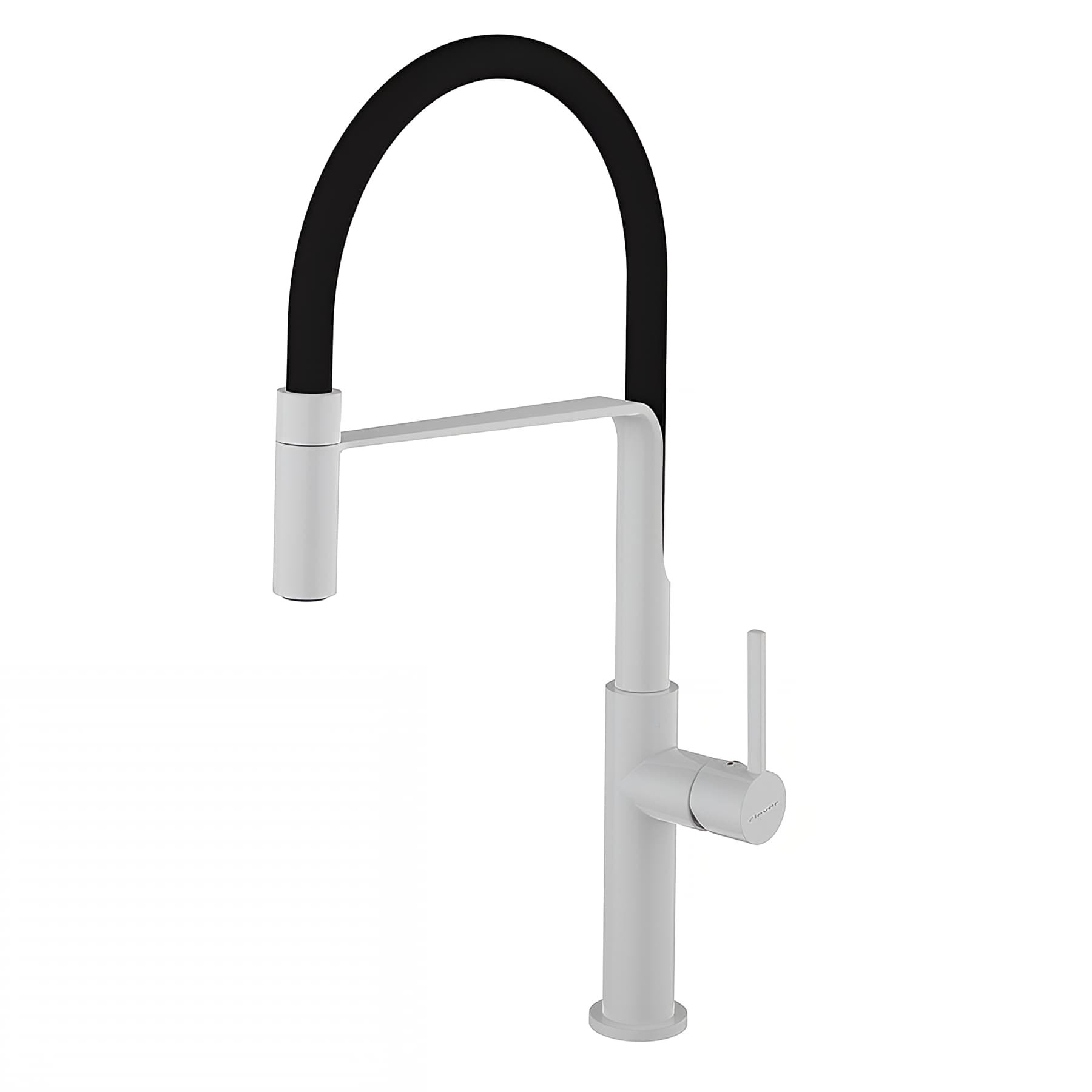 Mitigeur évier CLEVER Gamme PRO modèle CHEF BLANC SLIM