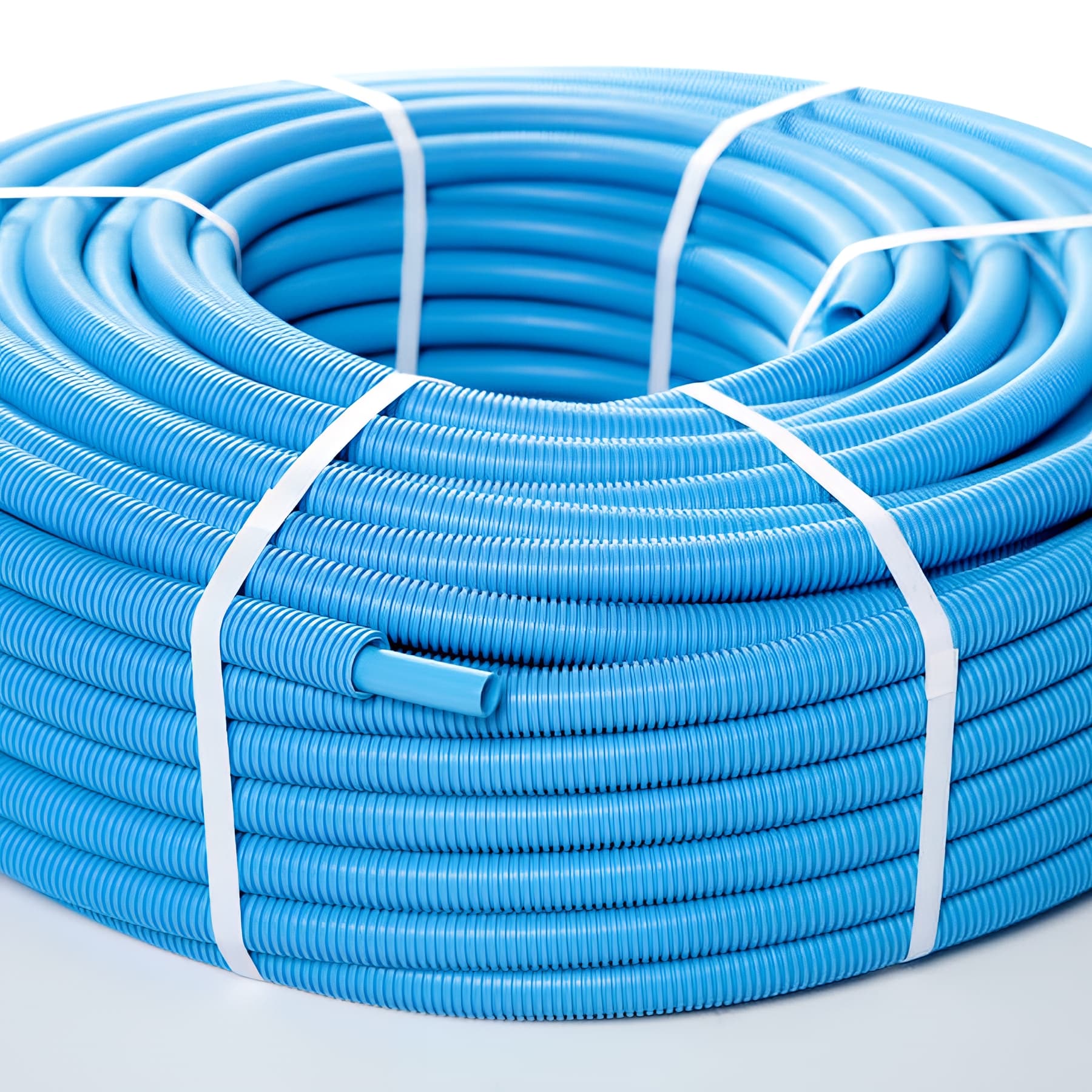 Tube PE-Xa pré gainé bleu - 10 x 12 - 50 m