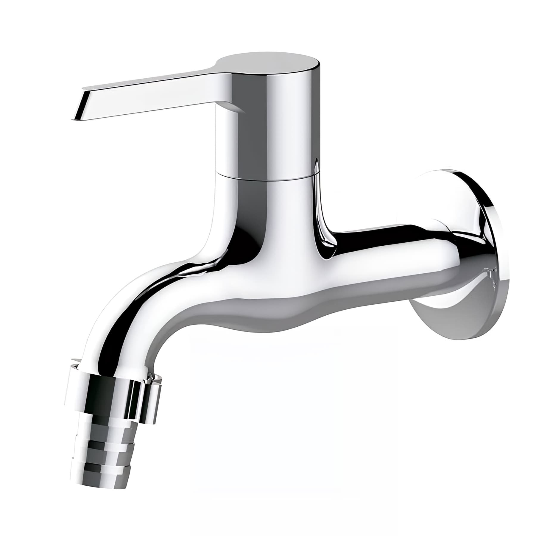 Robinet de puisage chromé mural CLEVER Gamme PRO jardin modèle DESIGN