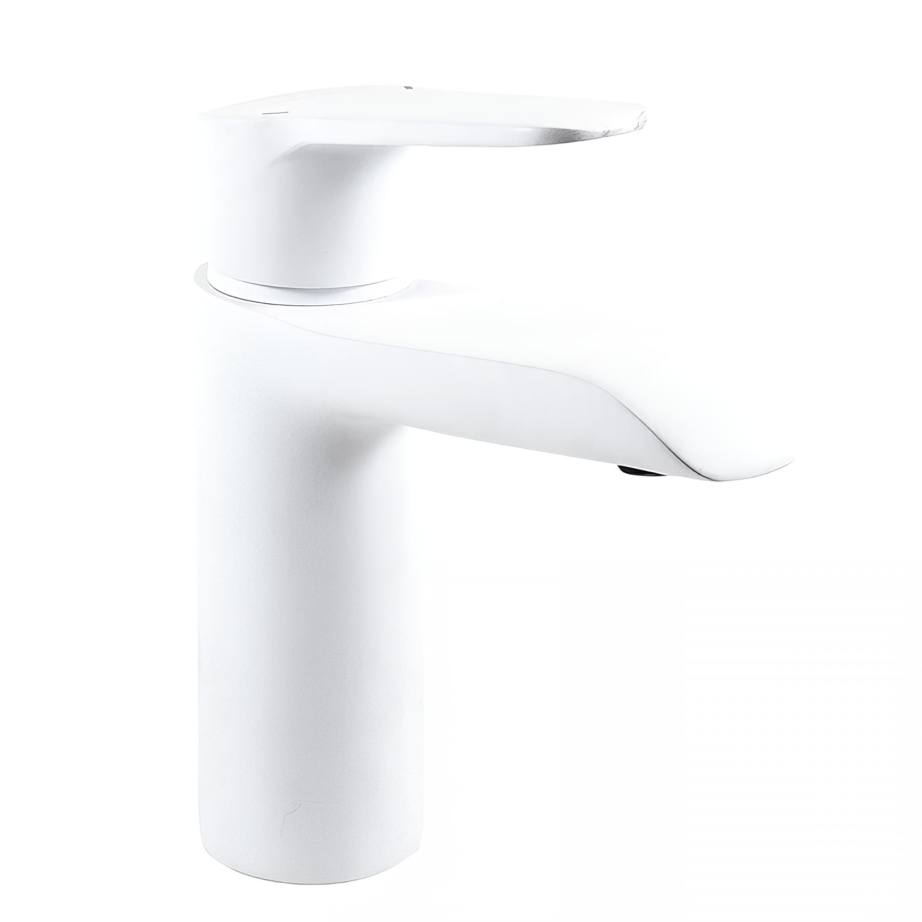 Mitigeur lavabo CLEVER Gamme PRO 100 modèle START ELEGANCE blanc mat