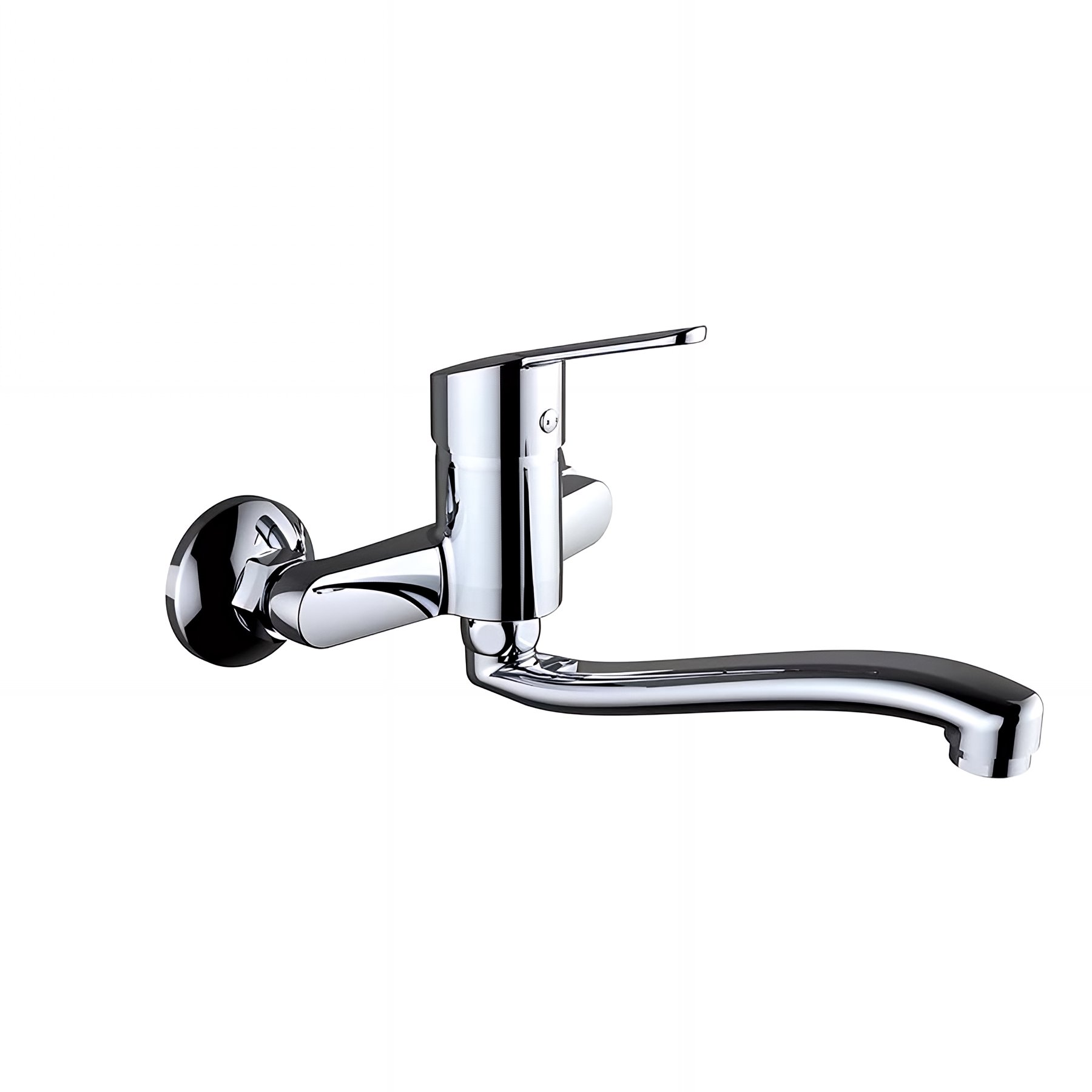 Mitigeur évier CLEVER Gamme PRO mural bec bas modèle S12 URBAN