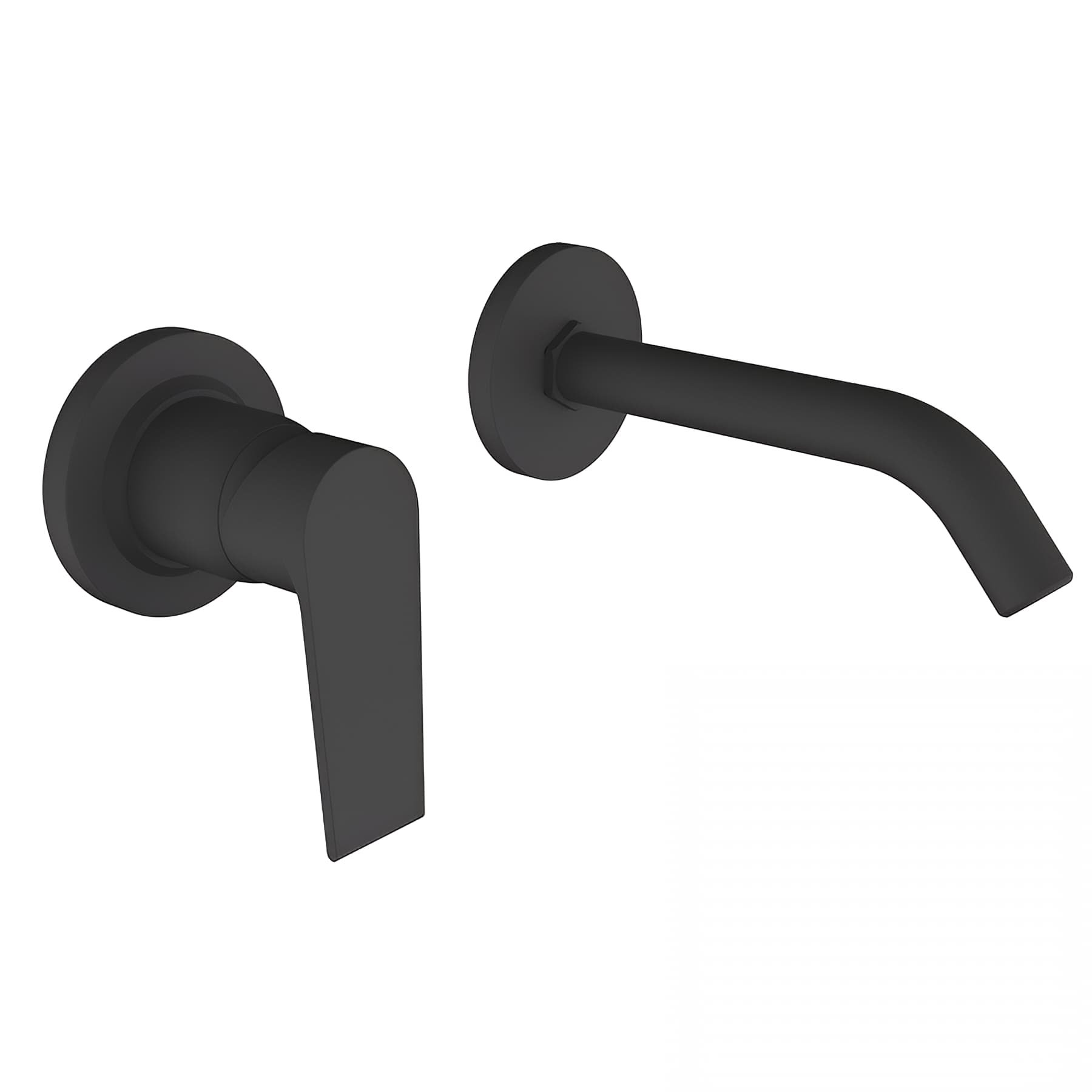 Mitigeur lavabo CLEVER Gamme PRO encastré modèle AGORA XTREME couleur noir