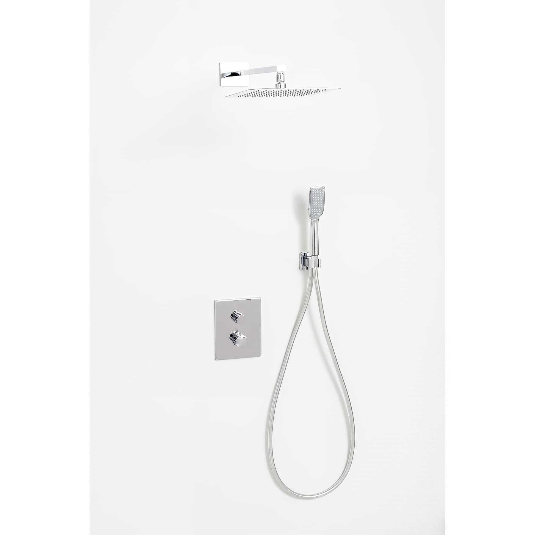 Ensemble Mitigeur thermostatique douche encastré CLEVER Gamme PRO modèle UP URBAN