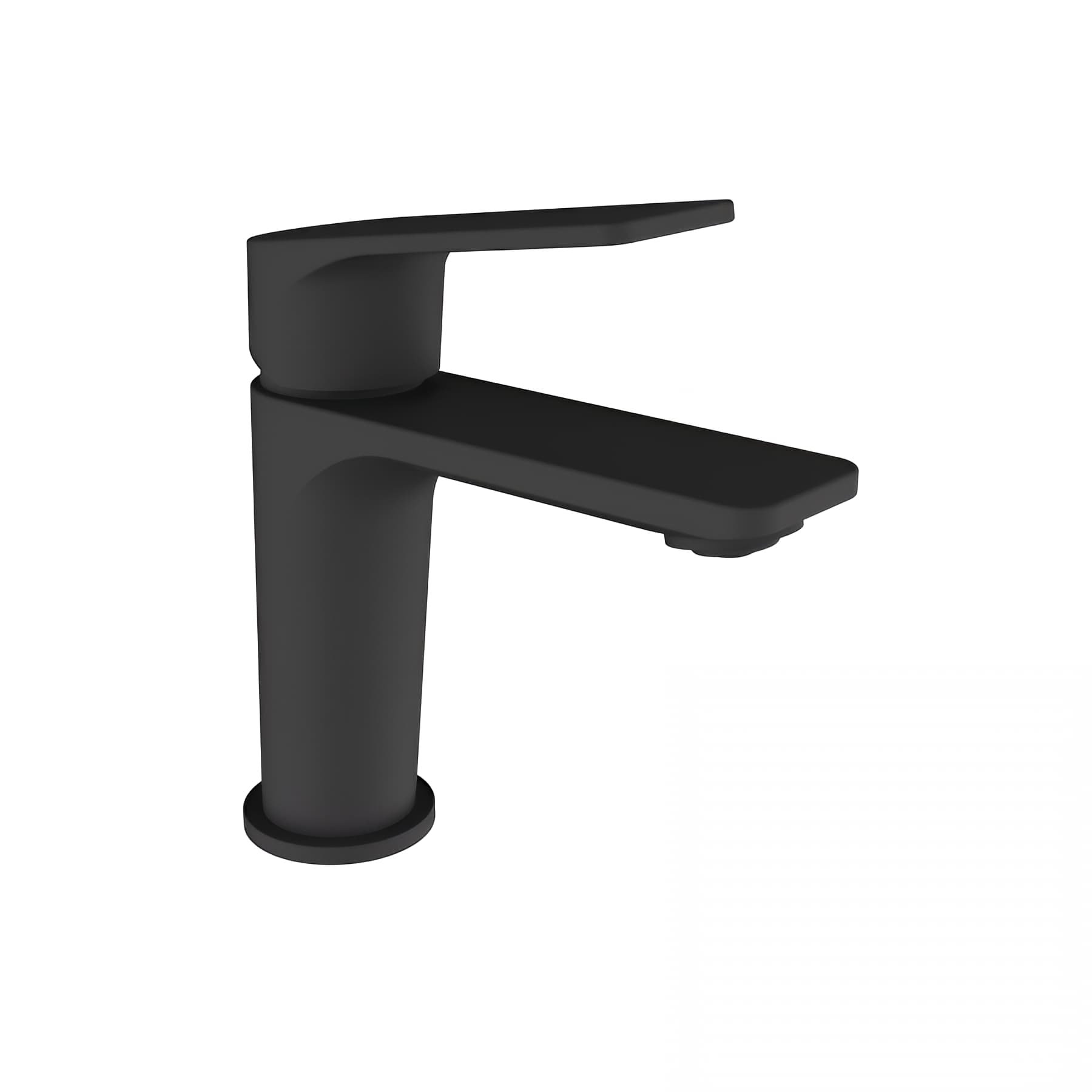 Mitigeur lavabo CLEVER Gamme PRO 100 débit éco 5L mn modèle VOGUE XTREME couleur noir mat