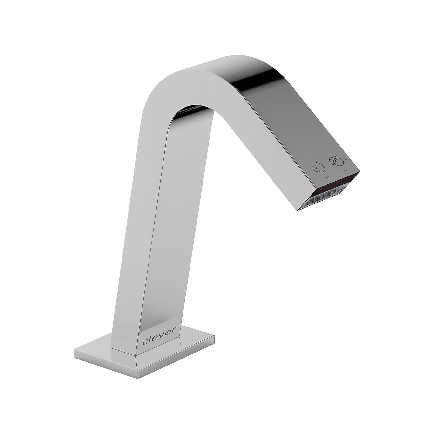 Robinet lavabo électronique CLEVER Gamme PRO avec distributeur de savon DUPLO