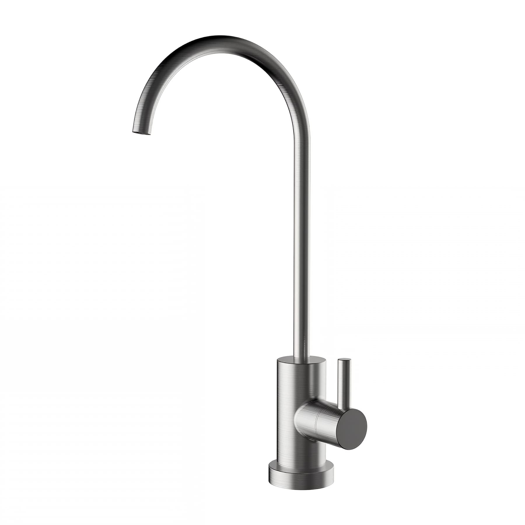 Robinet évier CLEVER Gamme PRO eau chaude ou eau froide pour eau purifiée modèle METAL FREE