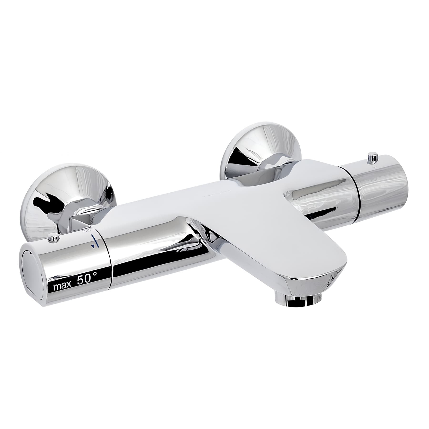 Mitigeur thermostatique baignoire CLEVER Gamme PRO avec fonction douche modèle S12 URBAN NF classe éco C3 COLD TOUCH